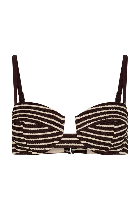 RAYA BRA CUP - COCAO STRIPE