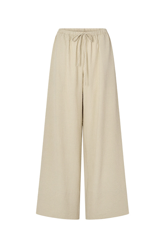 SIDNEY PANT - CARAMEL STRIPE