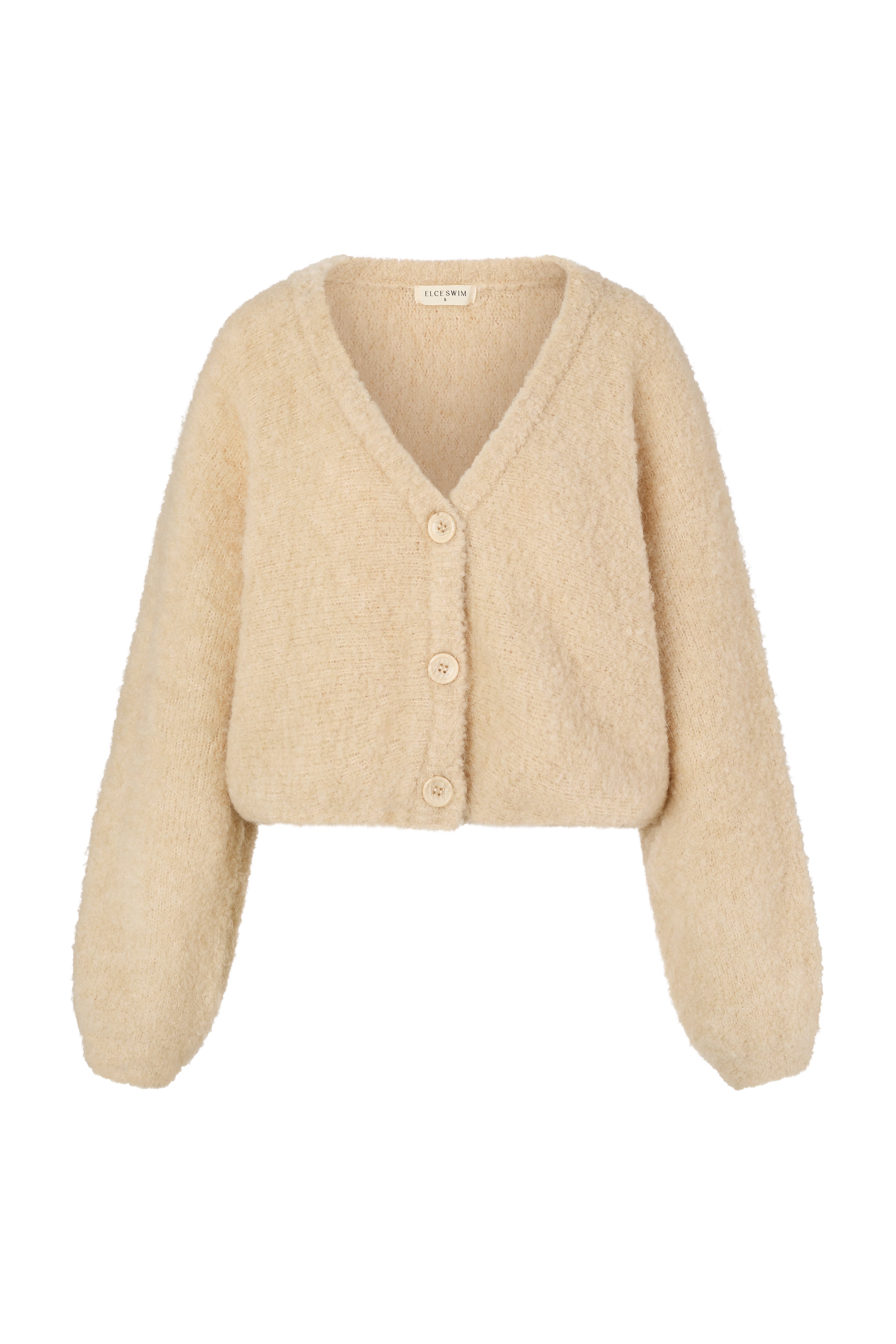 DREW BOUCLE CARDIGAN - OAT MARLE – ELCE US