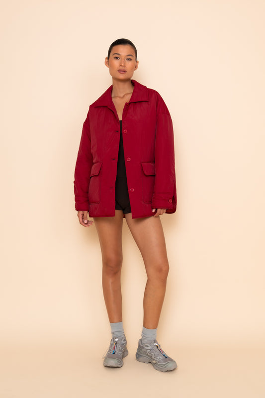 ARIE JACKET - RASPBERRY