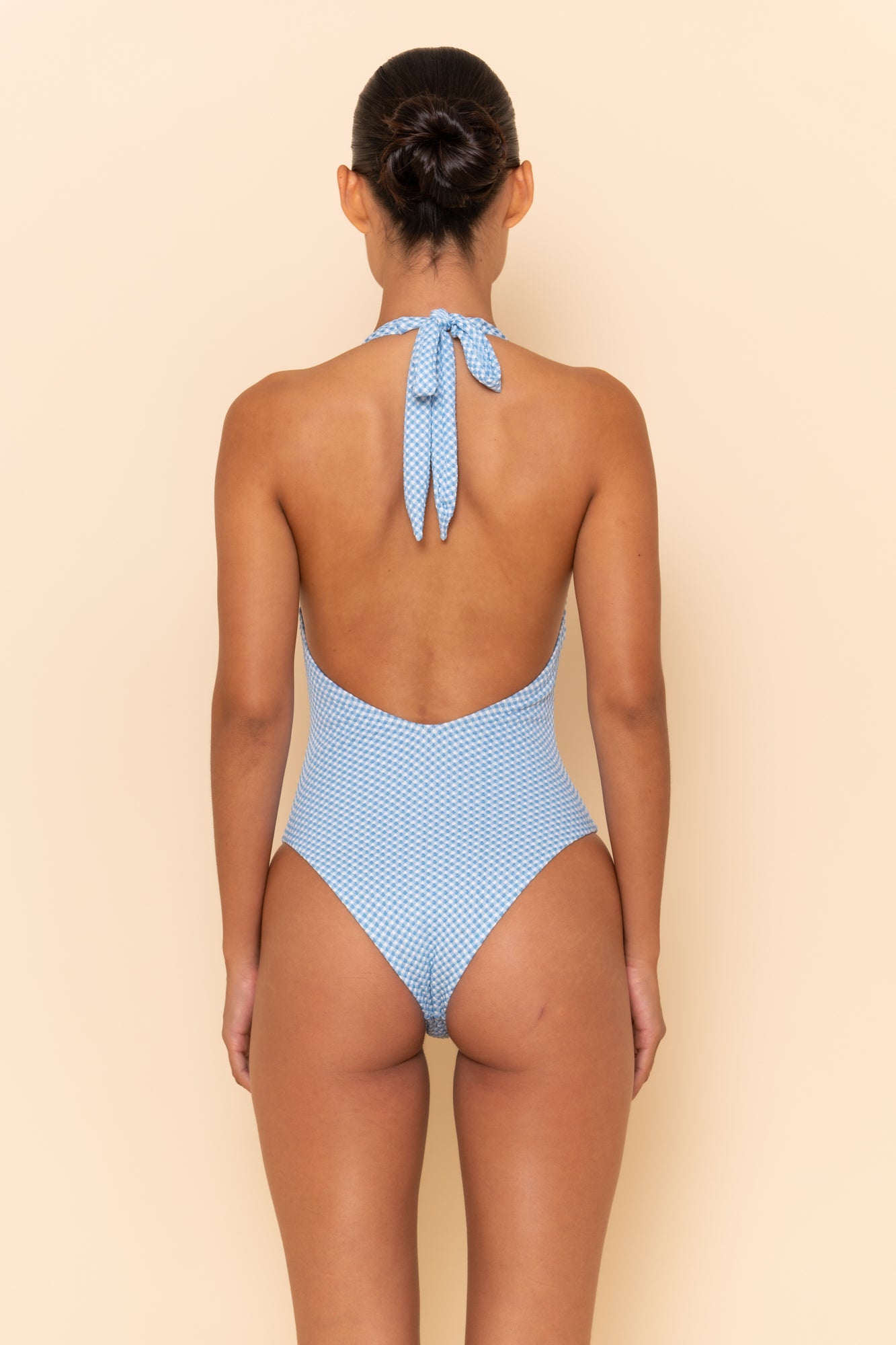 IRA HALTER ONE PIECE - BLUEBELL