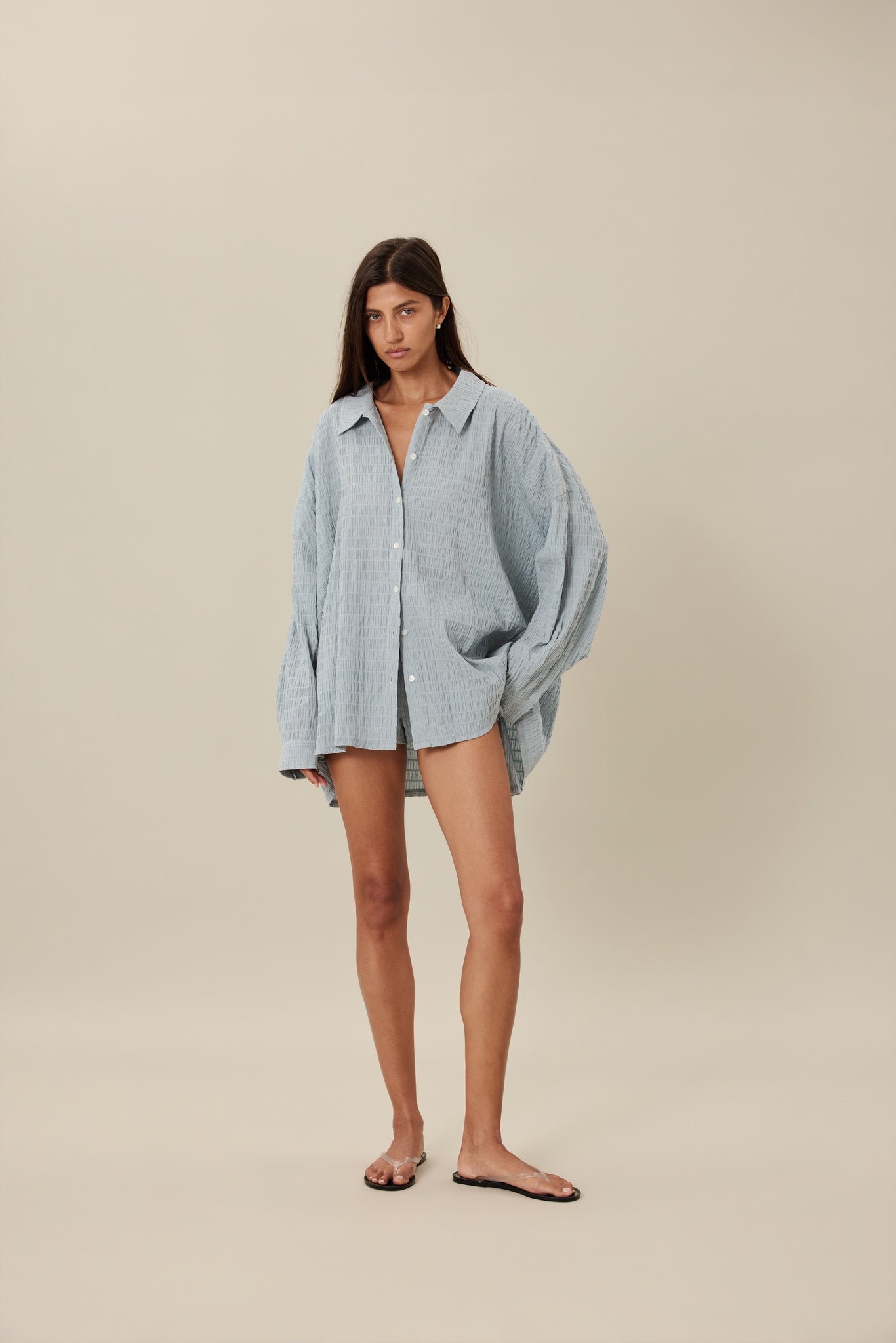 WILLOW LS SHIRT - MIST