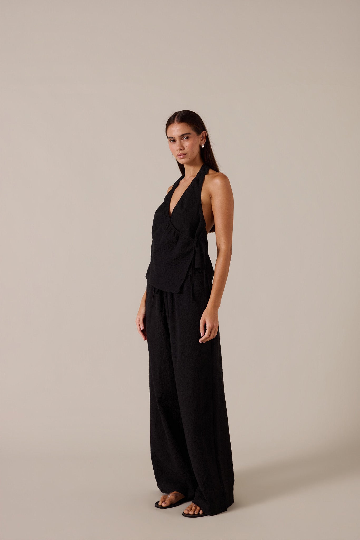 LOLA TOP - NOIR