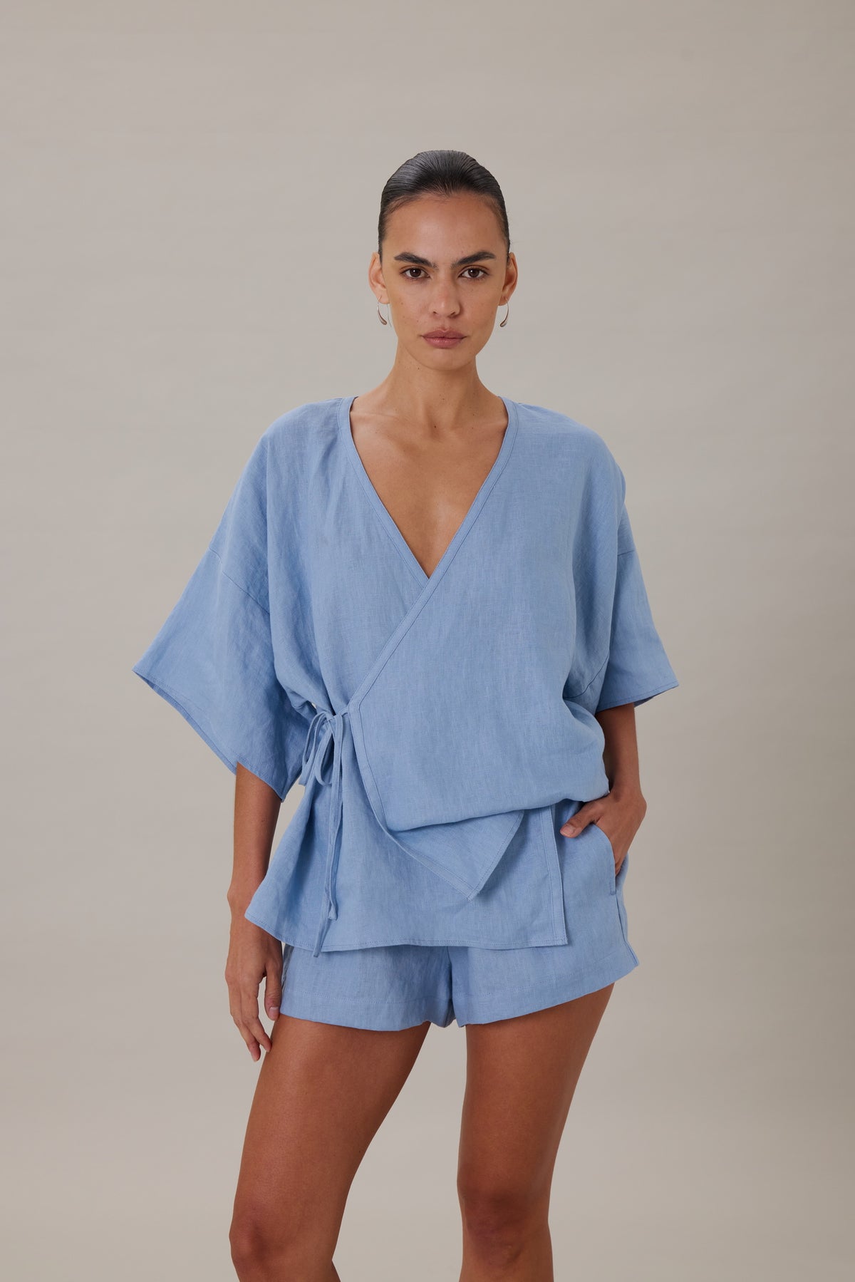 ISOLA WRAP TOP - CAPRI
