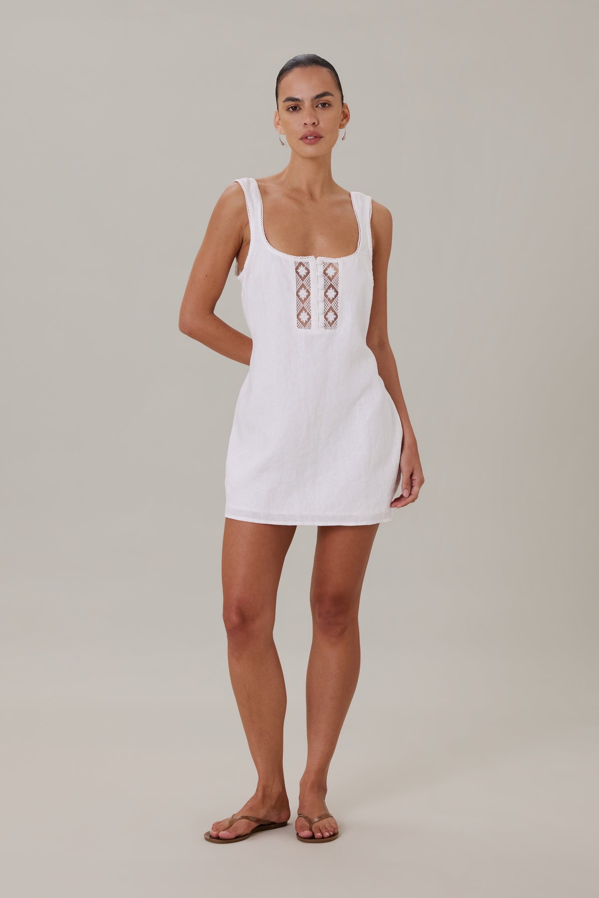 ELIO DRESS - BIANCO