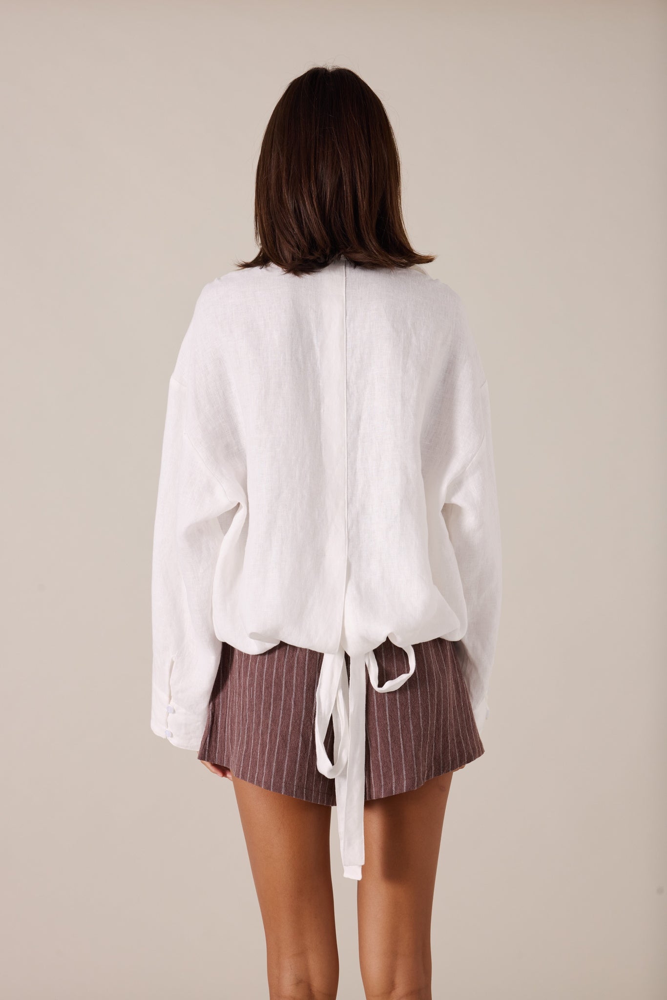 VERCI SHORT - SIENNA STRIPE