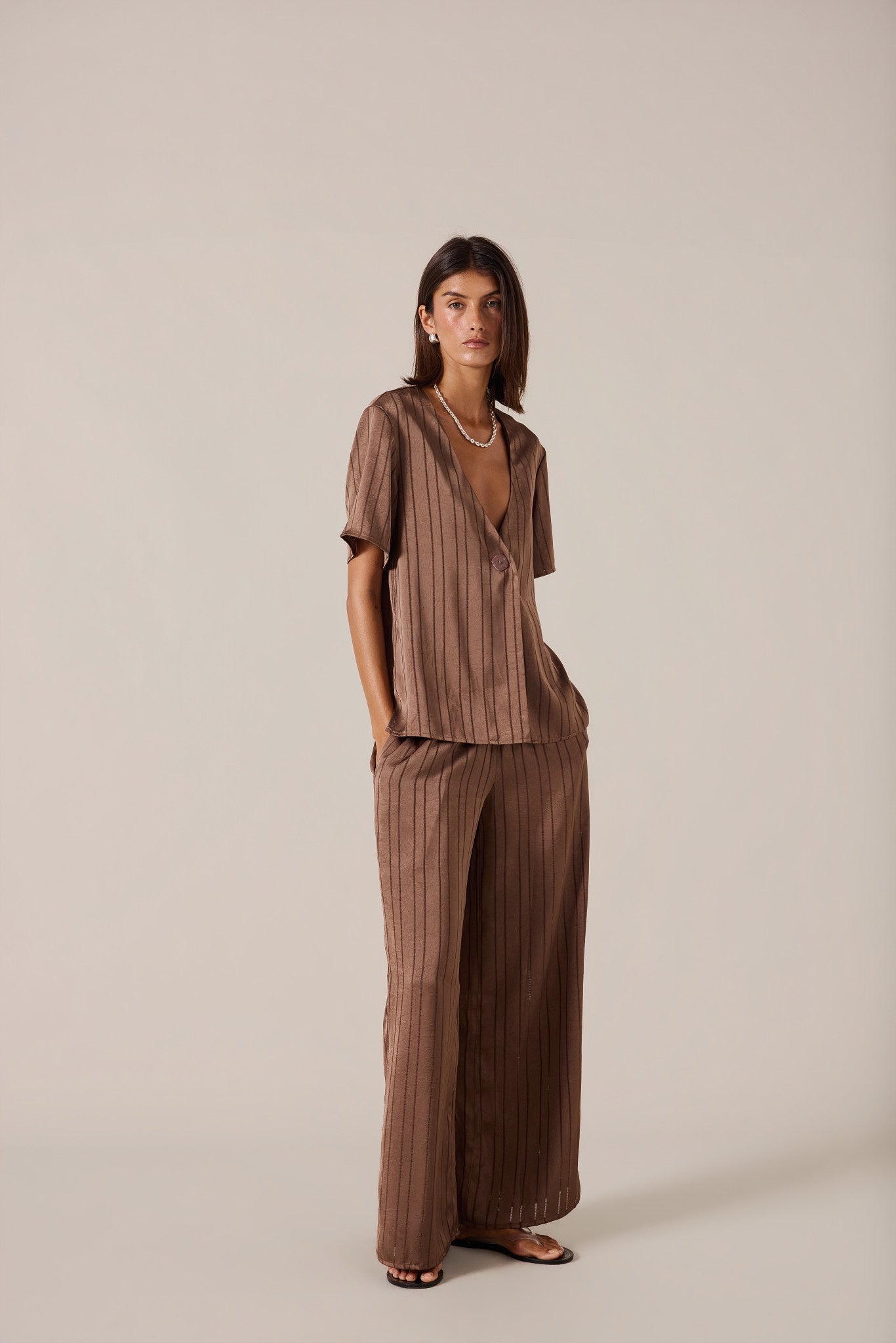 DEIJA SHIRT - TEAK