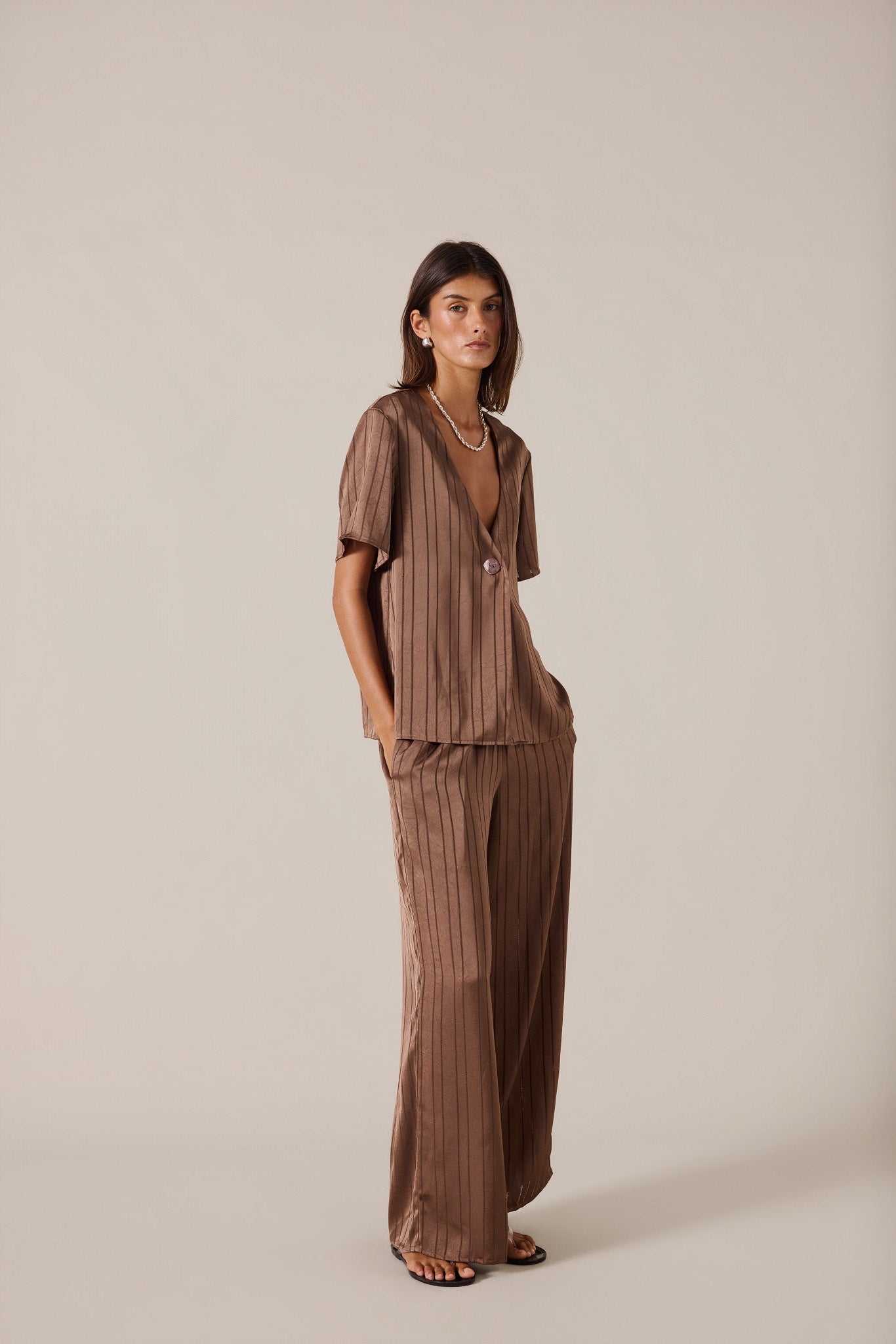 DEIJA PANT - TEAK