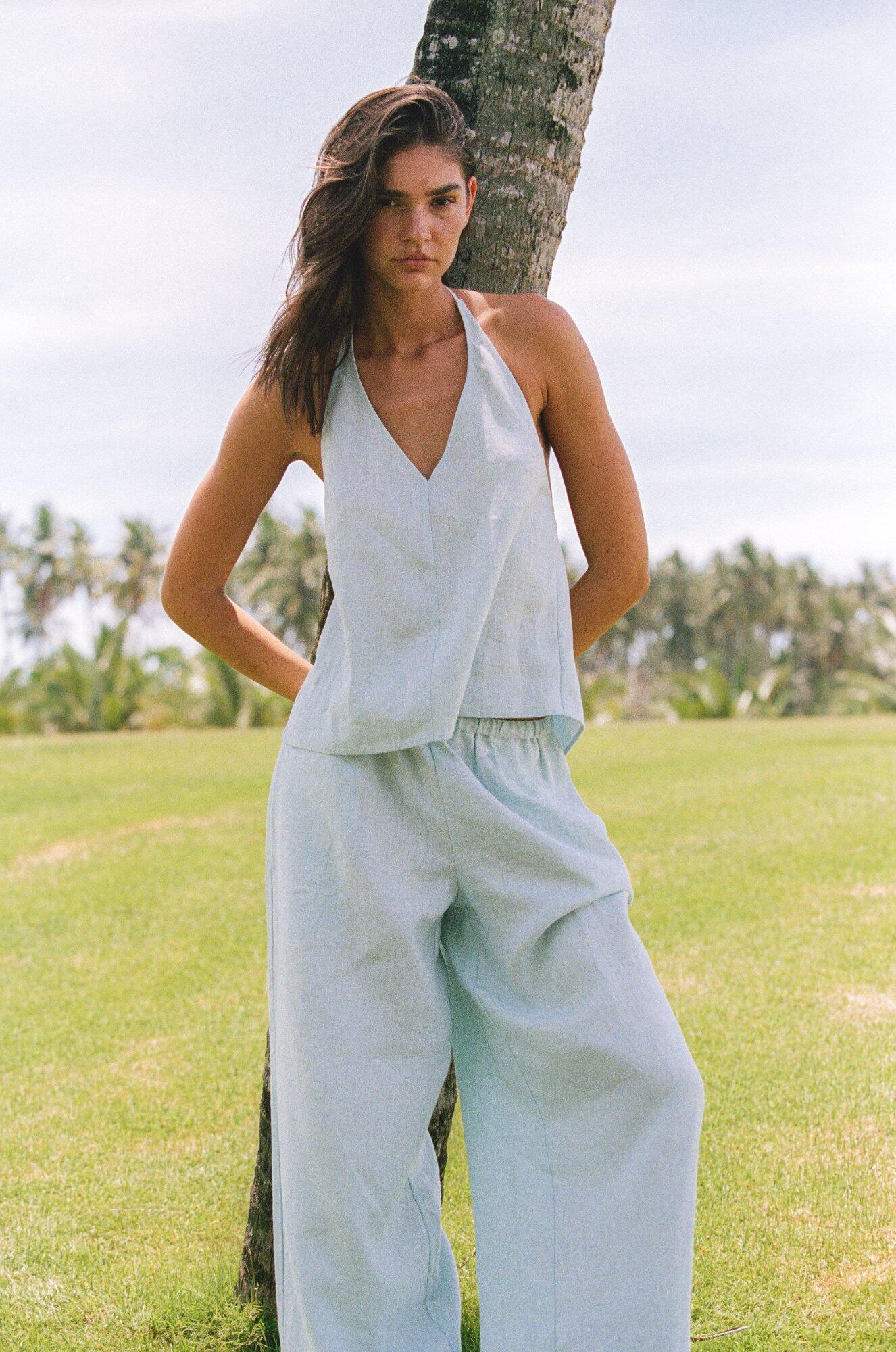 FAYE PANT - COAST