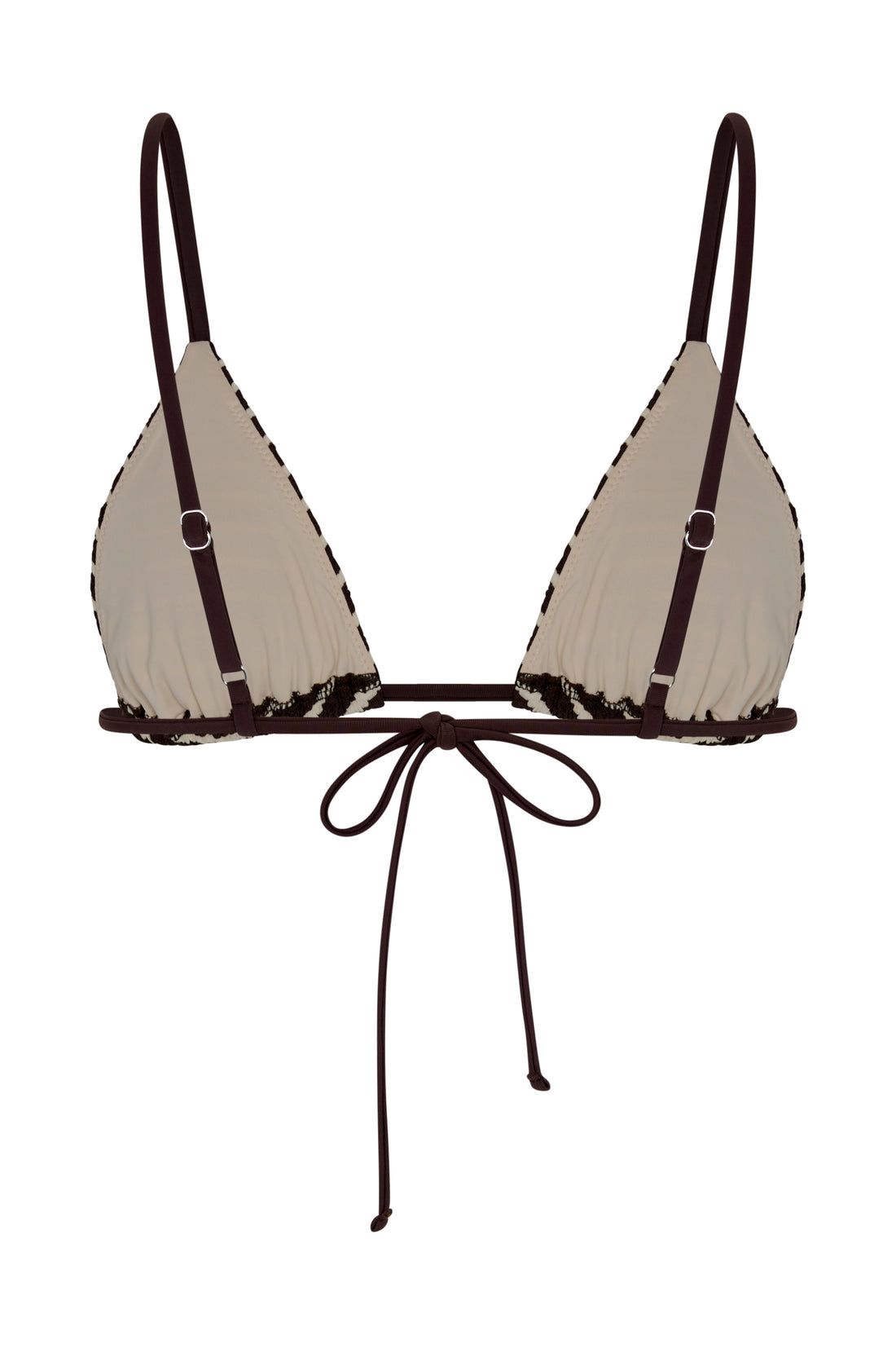 KOA TRIANGLE TOP - COCAO STRIPE