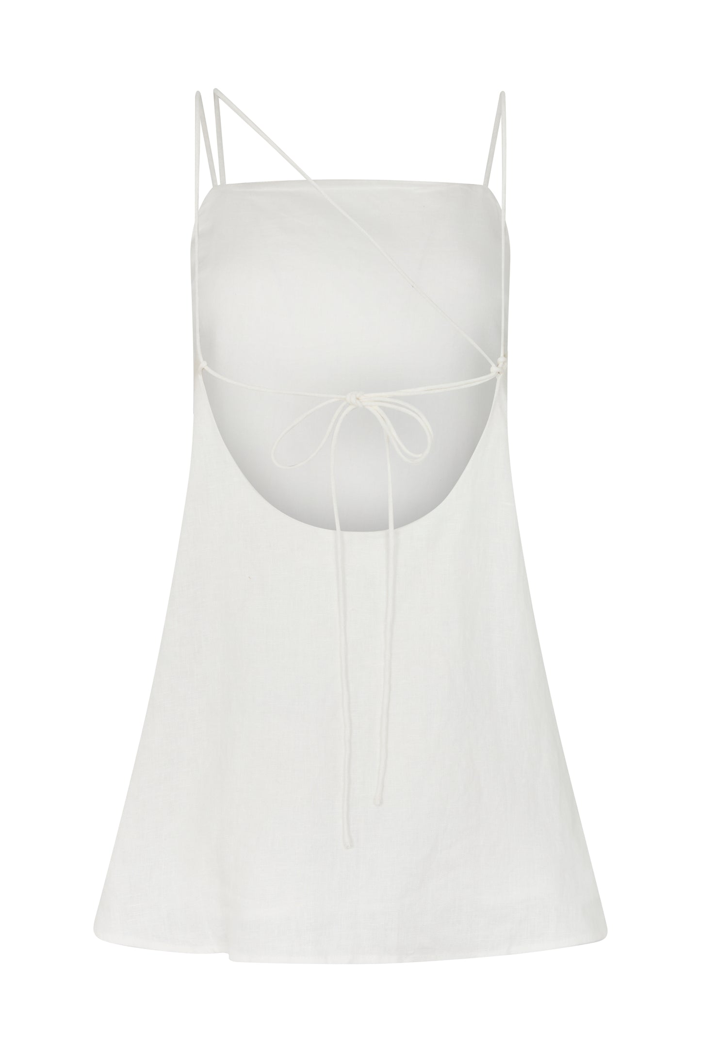 FAYE MINI DRESS - IVORY