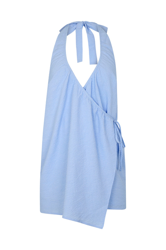 LOLA MINI DRESS - SKY