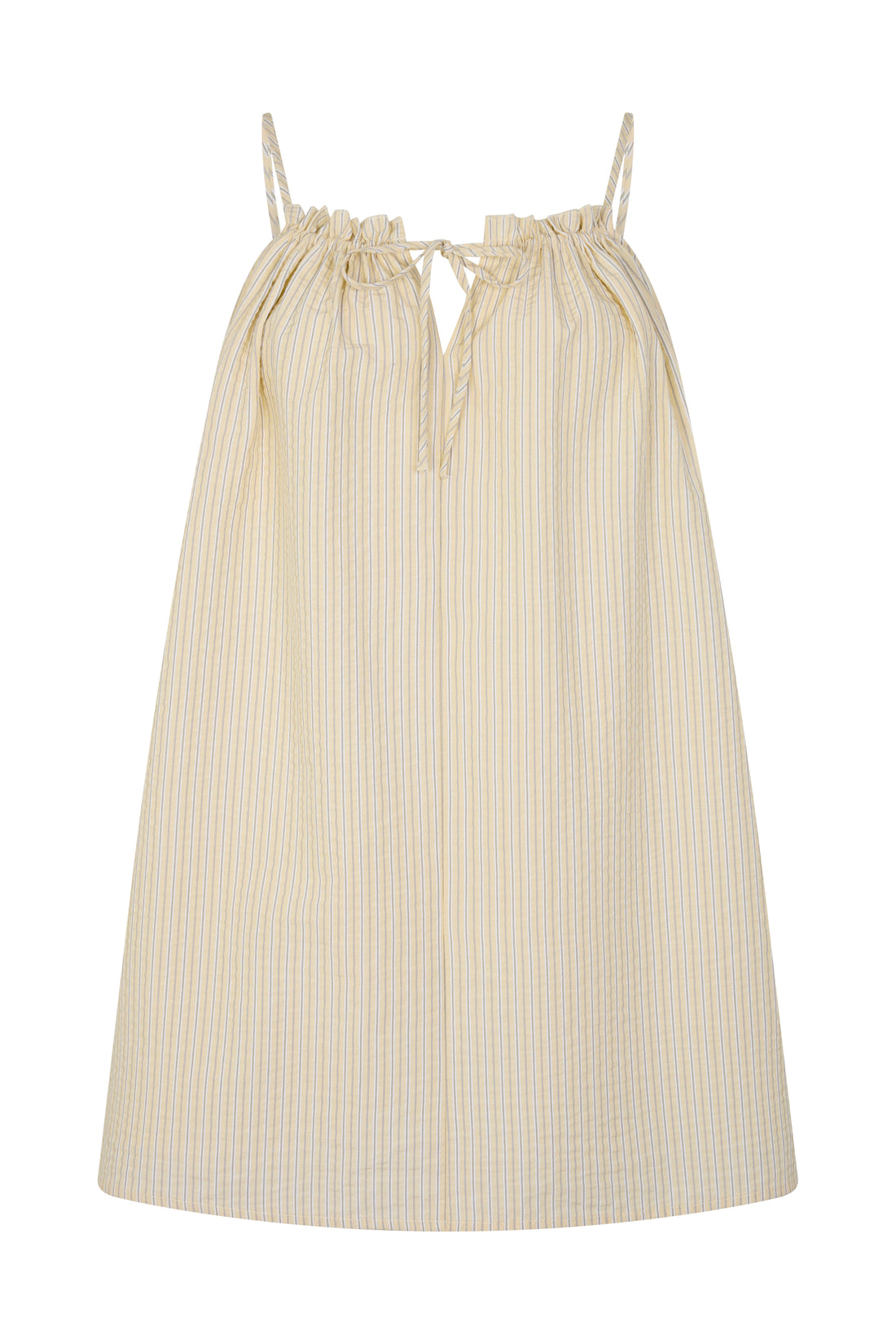 YOLI DRESS - CITRUS STRIPE
