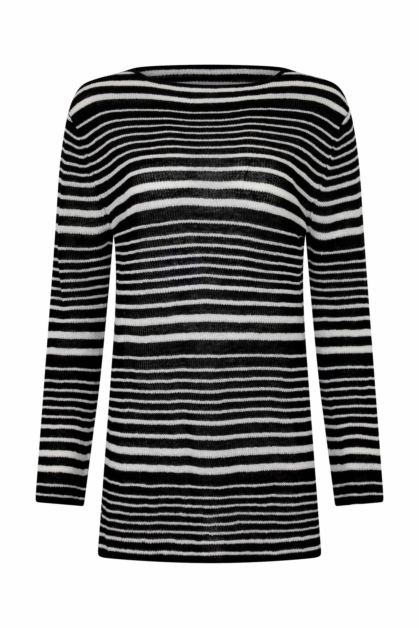 AURA MINI DRESS - MONOCHROME