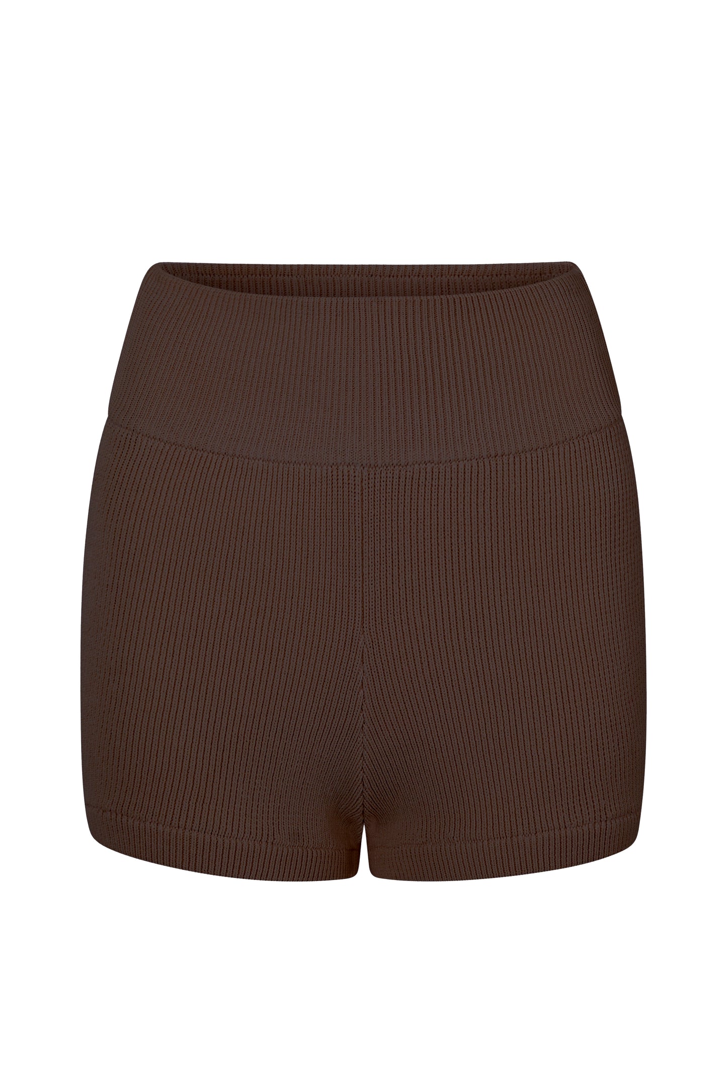 SOL KNIT SHORT - CACAO