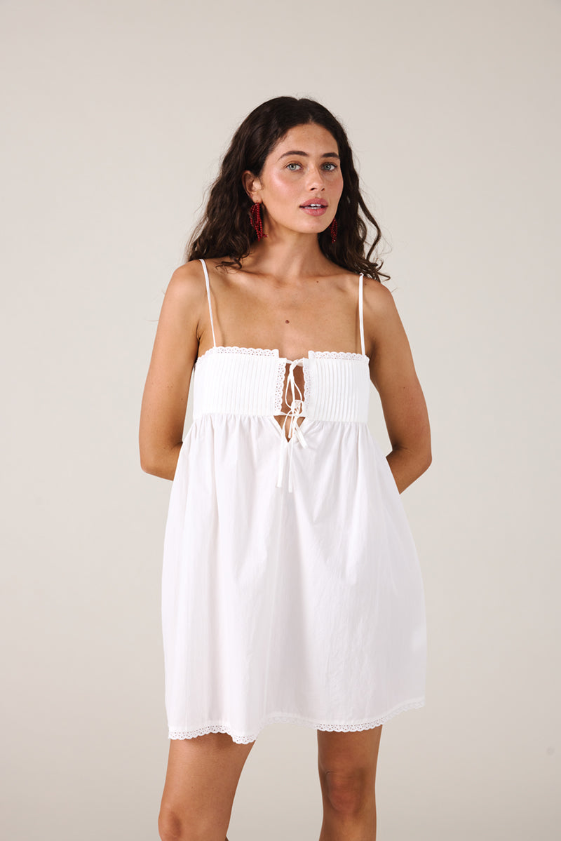 LILYA DRESS - CREMA