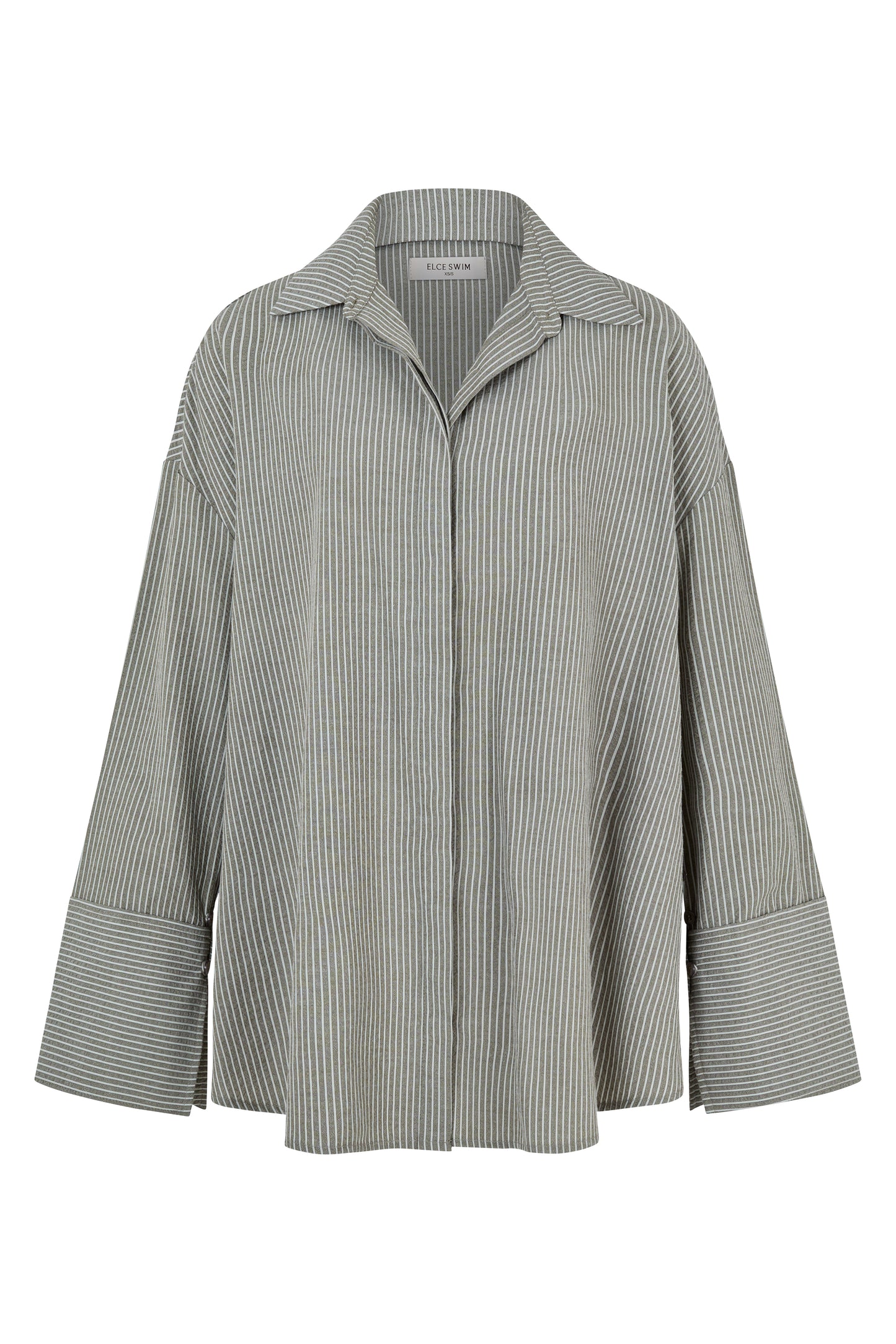 PRE ORDER // JACQUES SHIRT - SAGE STRIPE