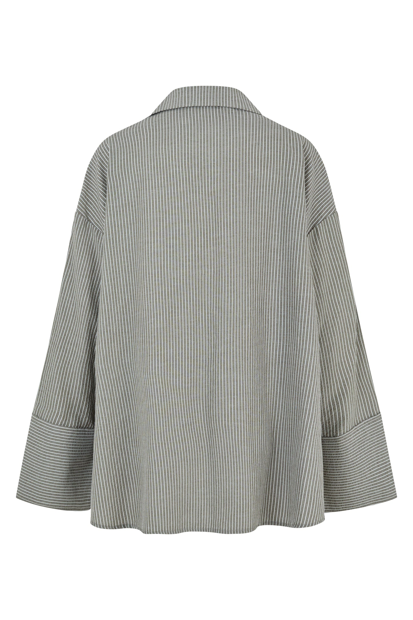 PRE ORDER // JACQUES SHIRT - SAGE STRIPE