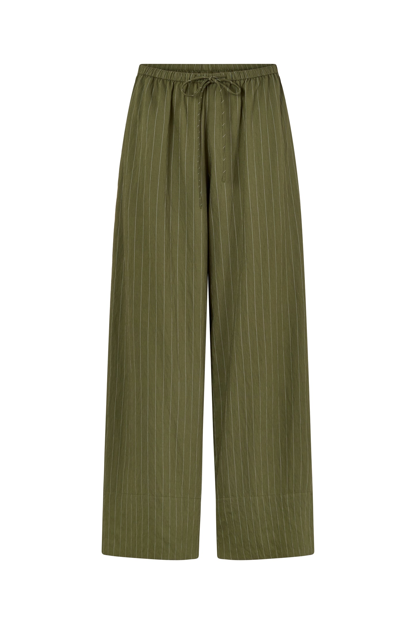 AMELIE PANT - KHAKI STRIPE