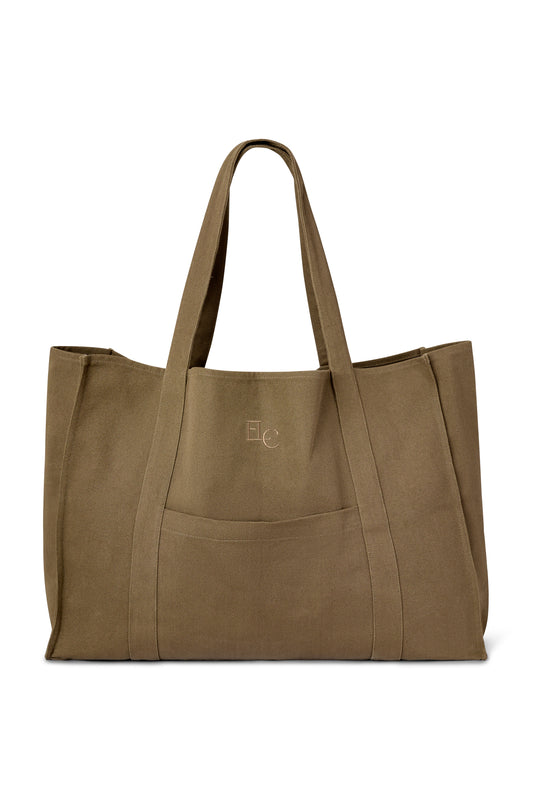 HARU BEACH BAG - KHAKI