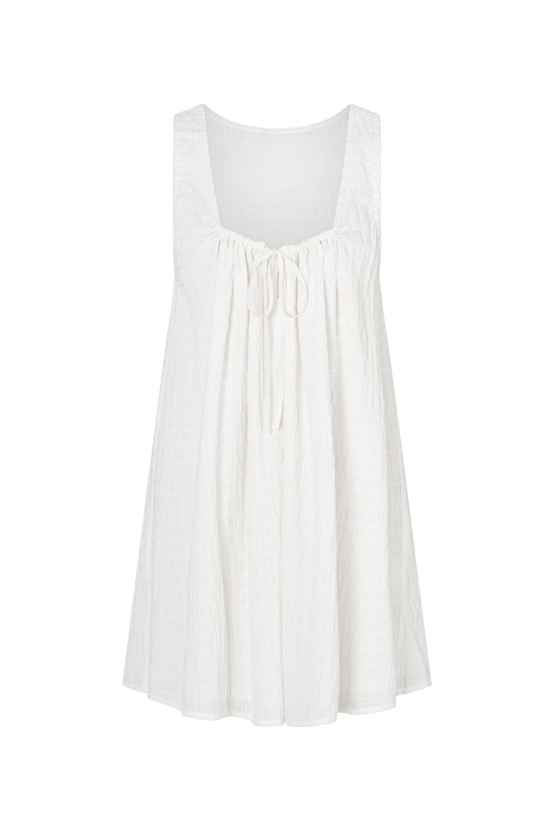 WILLOW MINI DRESS - IVORY