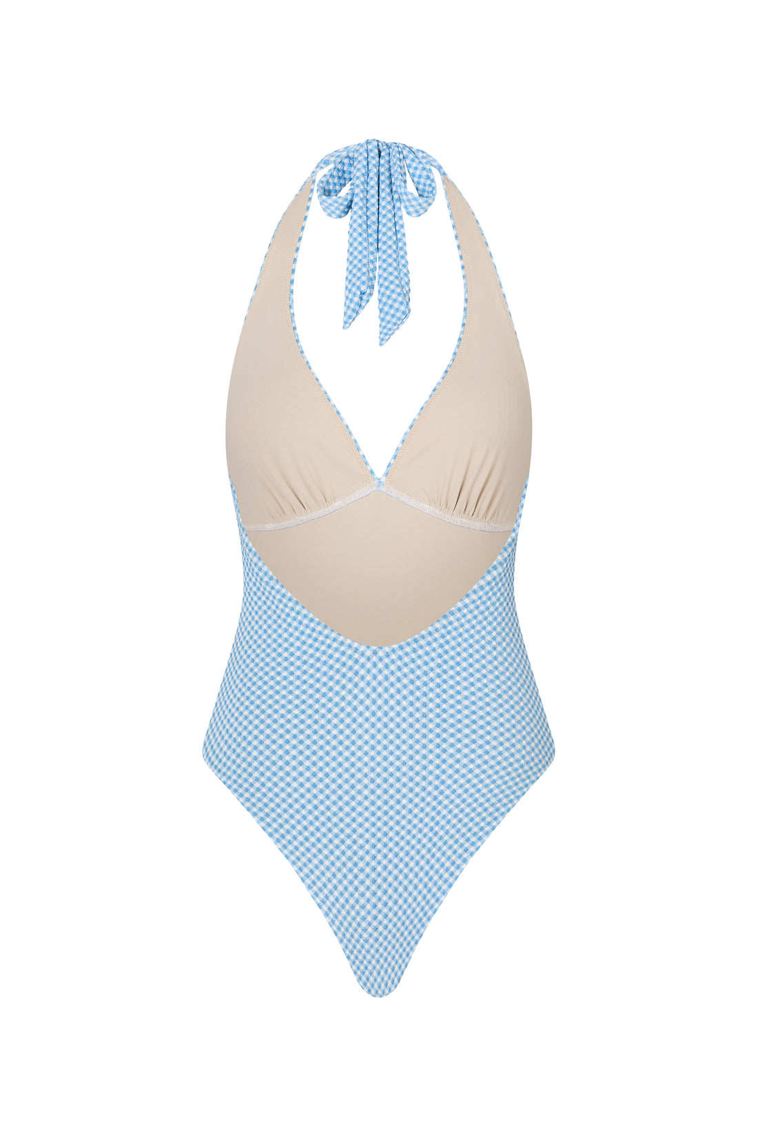 IRA HALTER ONE PIECE - BLUEBELL