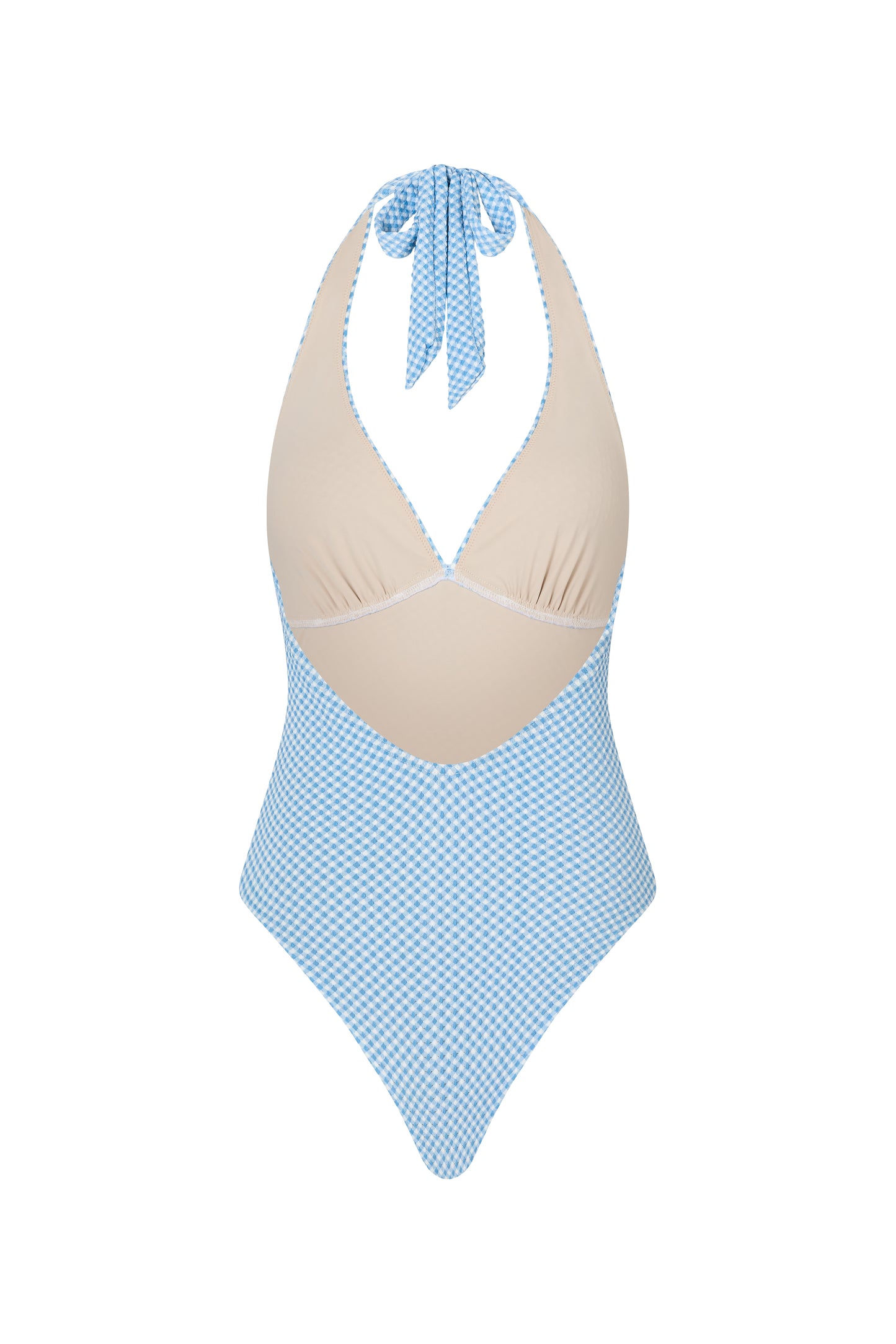 IRA HALTER ONE PIECE - BLUEBELL