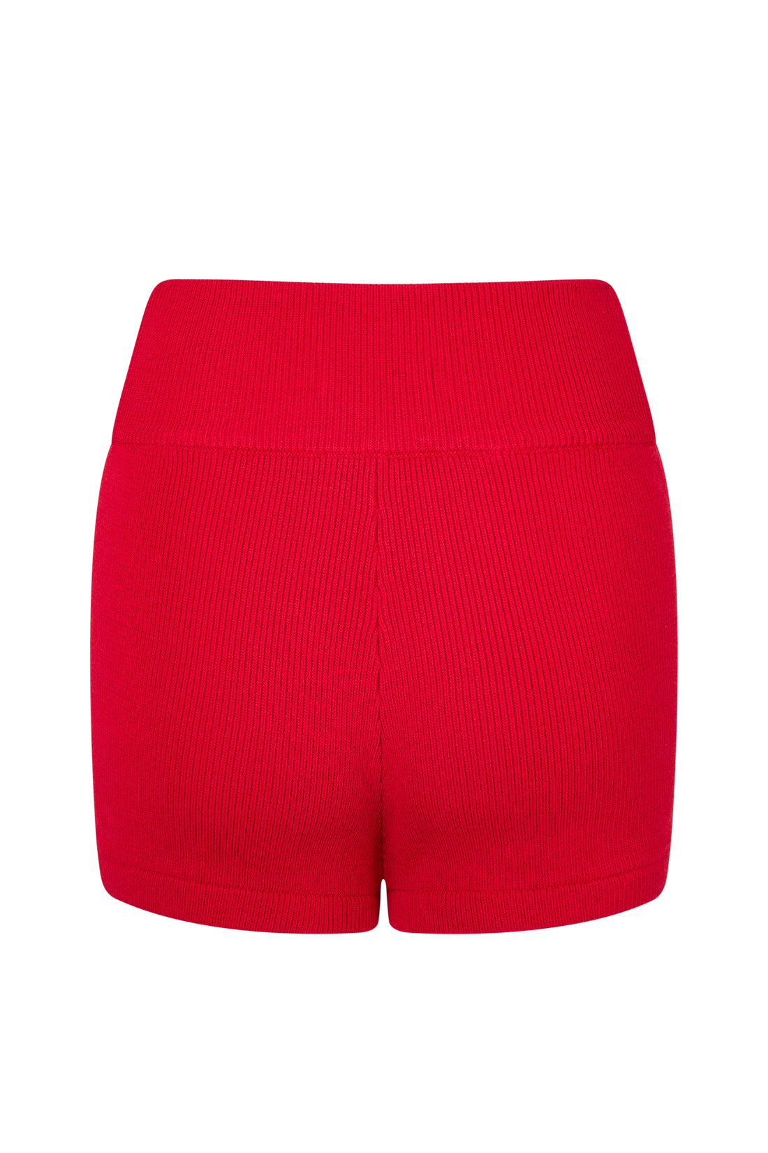 SOL KNIT SHORT-RED
