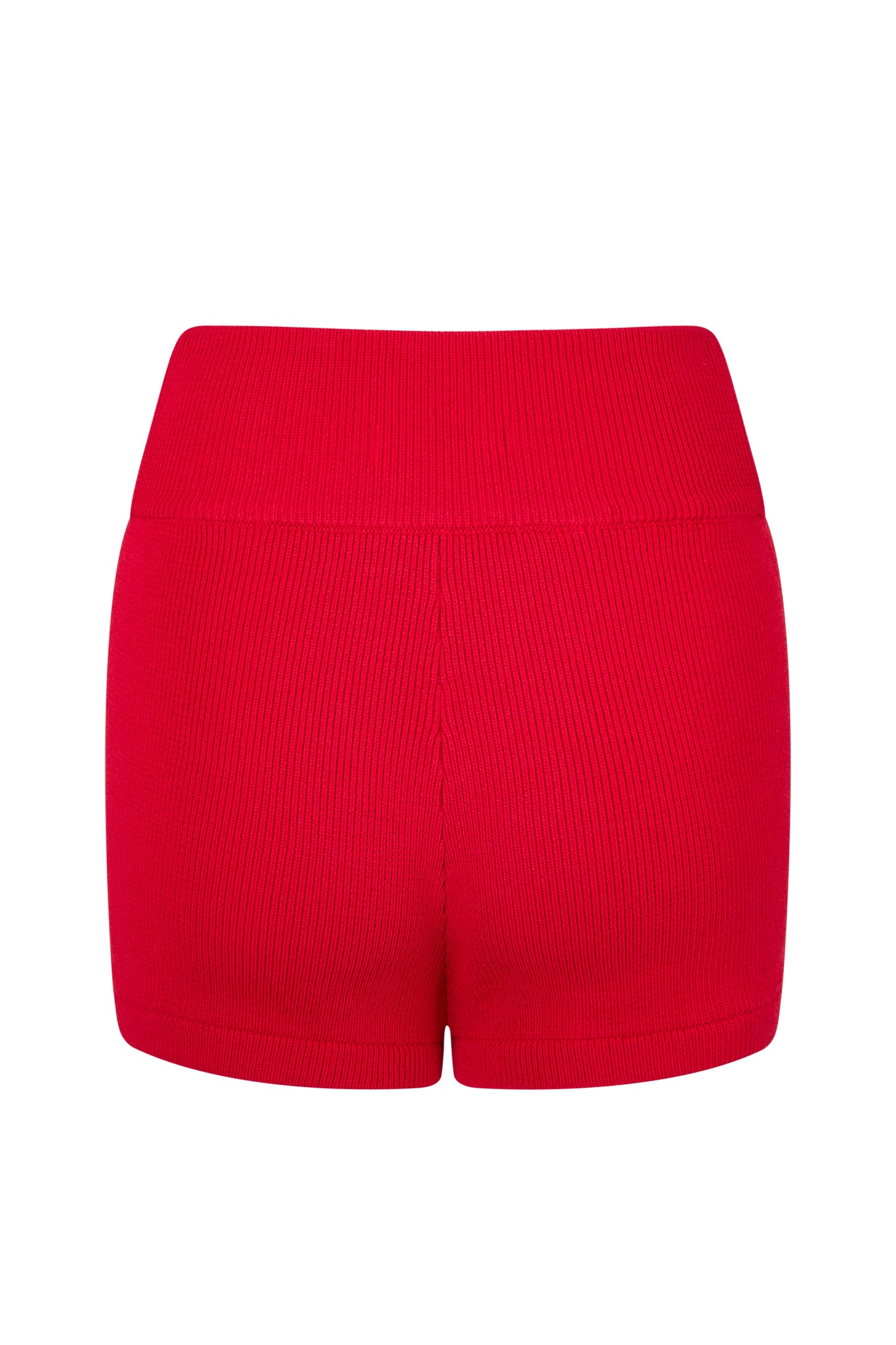 SOL KNIT SHORT-RED