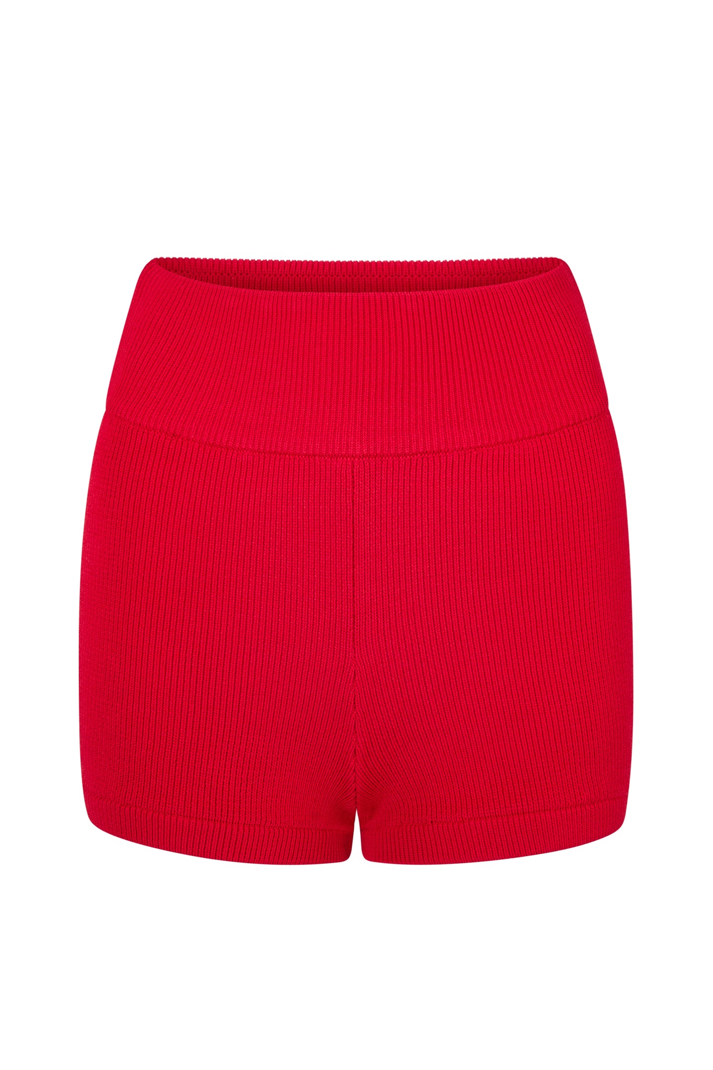 SOL KNIT SHORT-RED