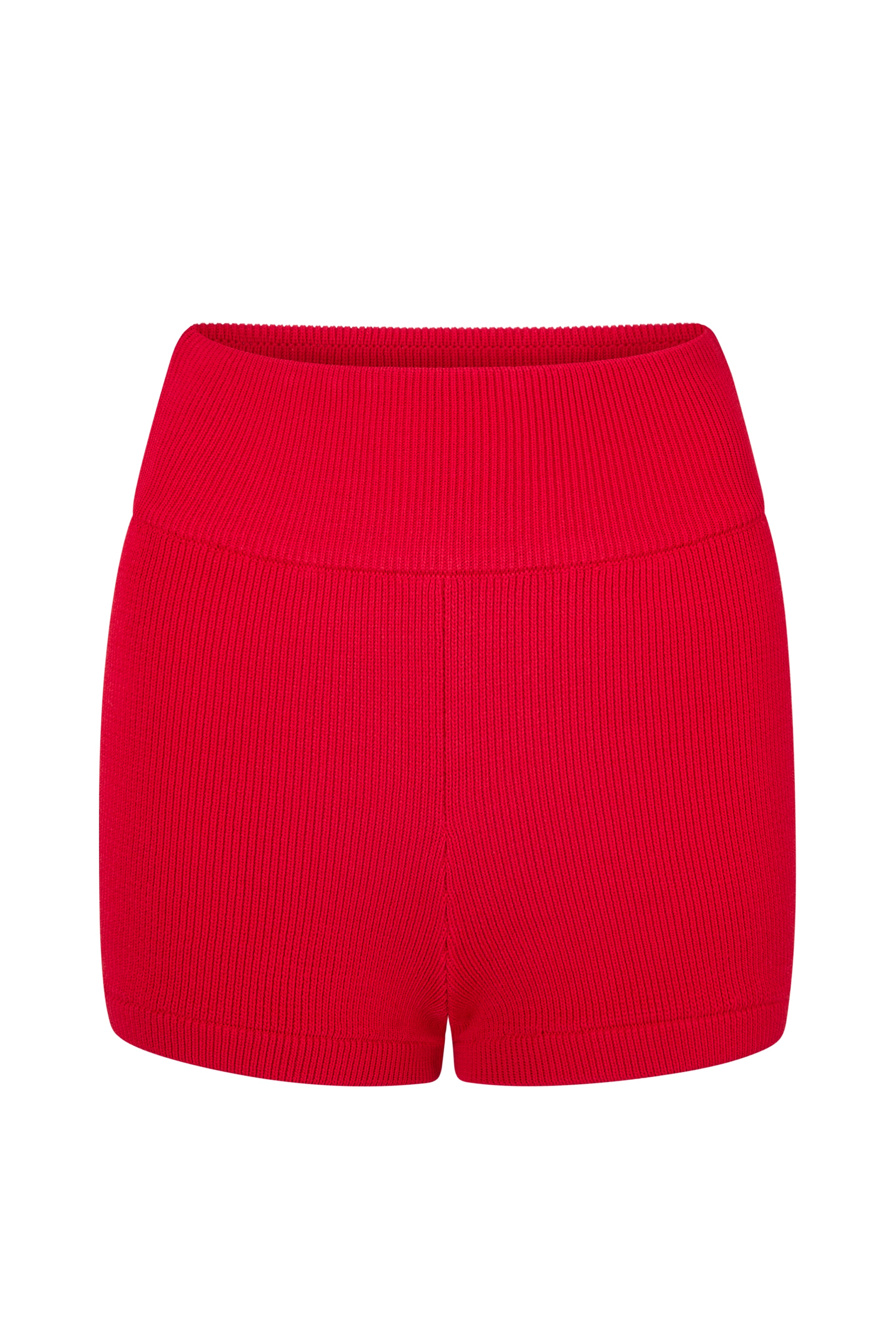 SOL KNIT SHORT-RED