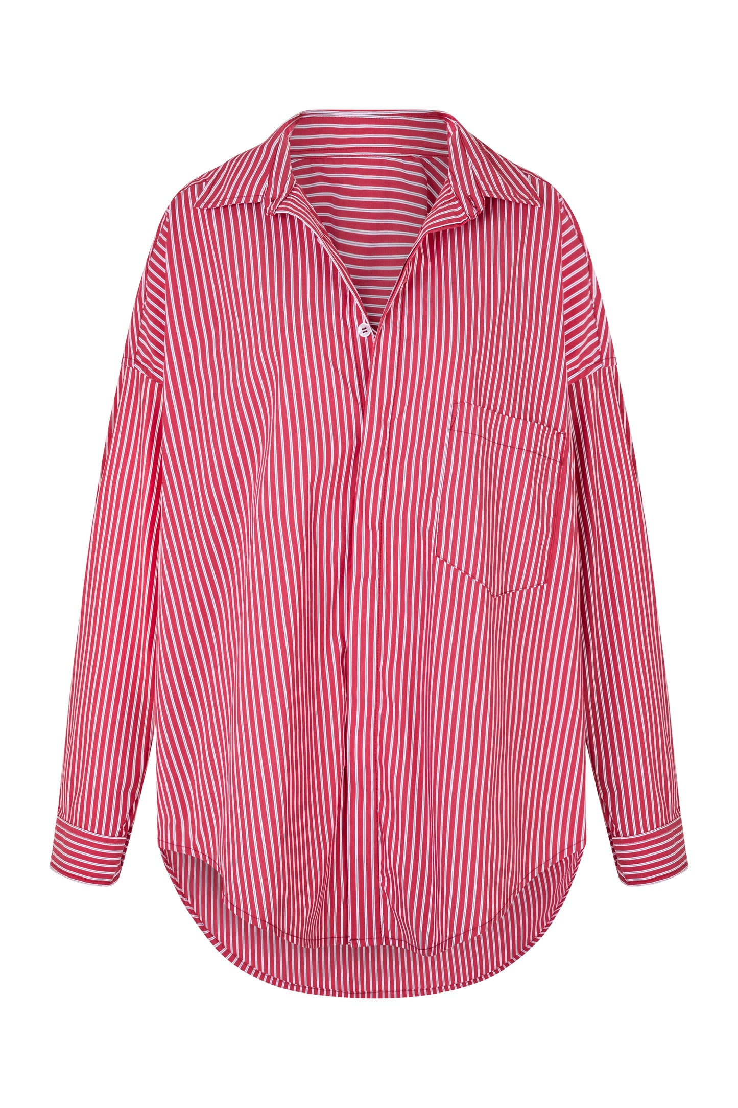 JUDE SHIRT - CHERRY STRIPE