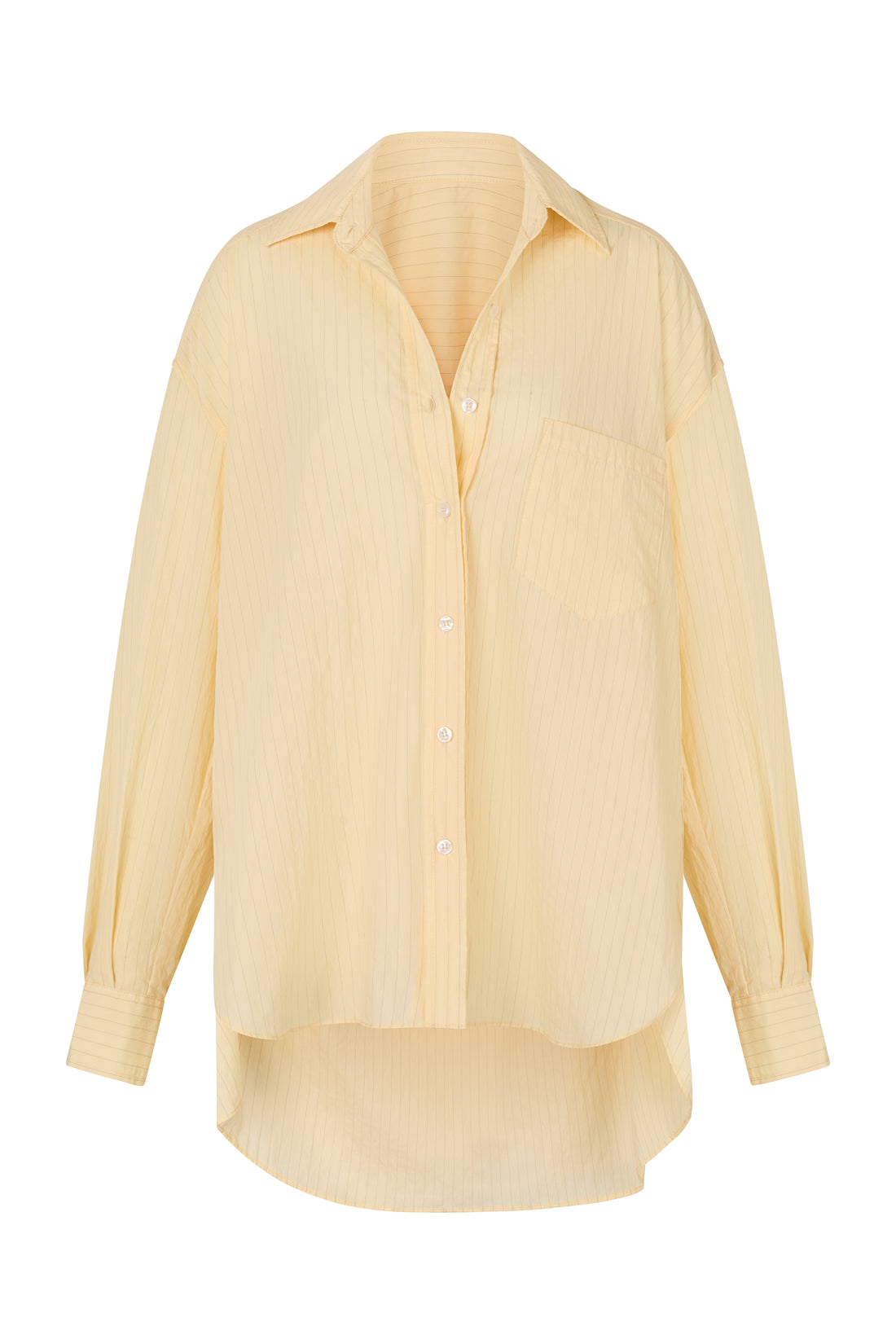 REMI SHIRT - BUTTER PINSTRIPE