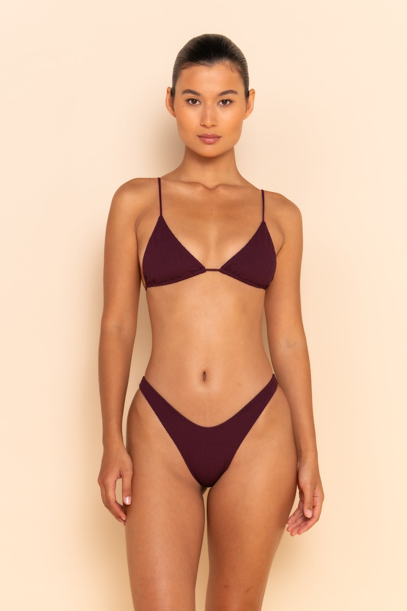 KAIA TOP - PLUM