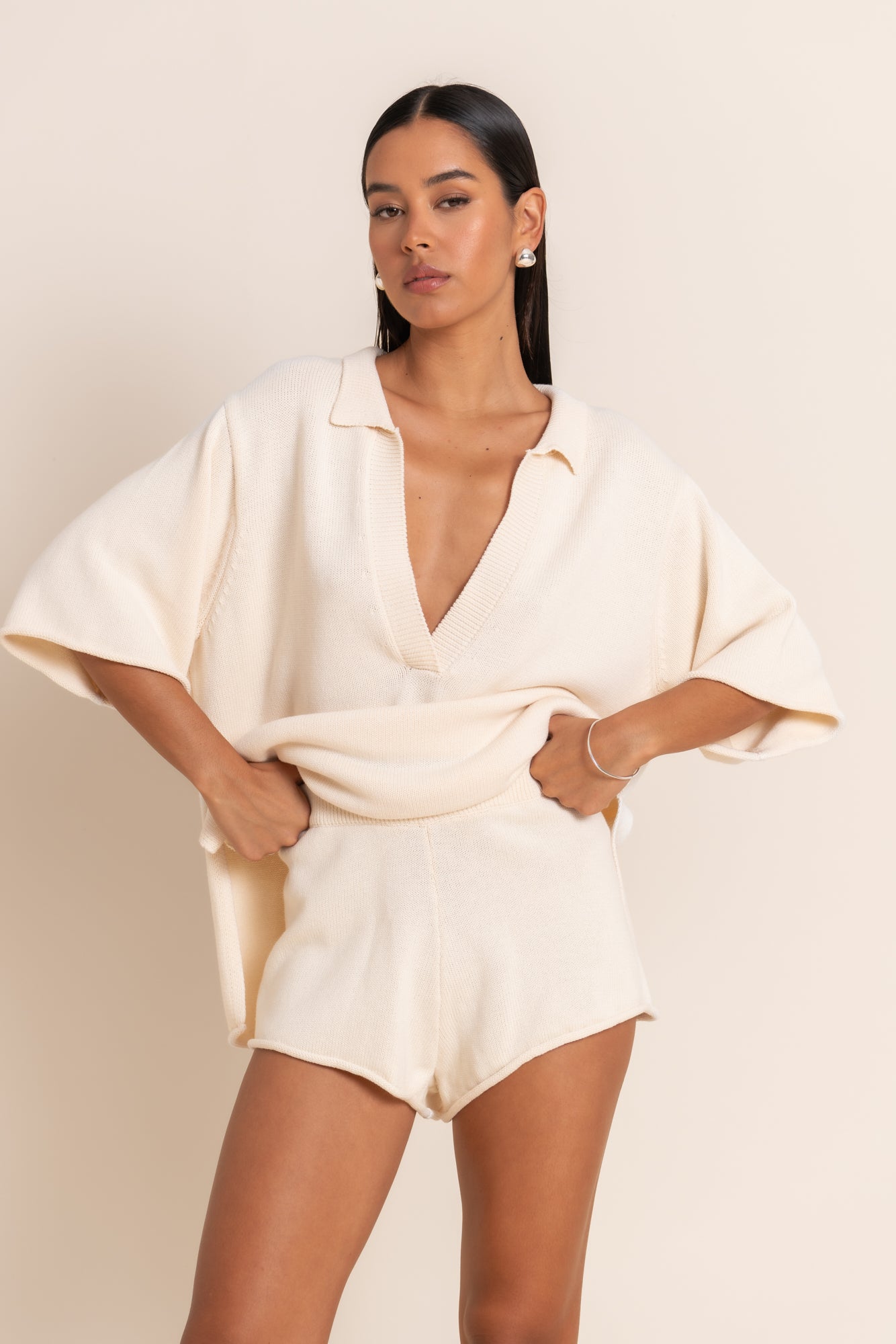 MANON SHORT - CREME
