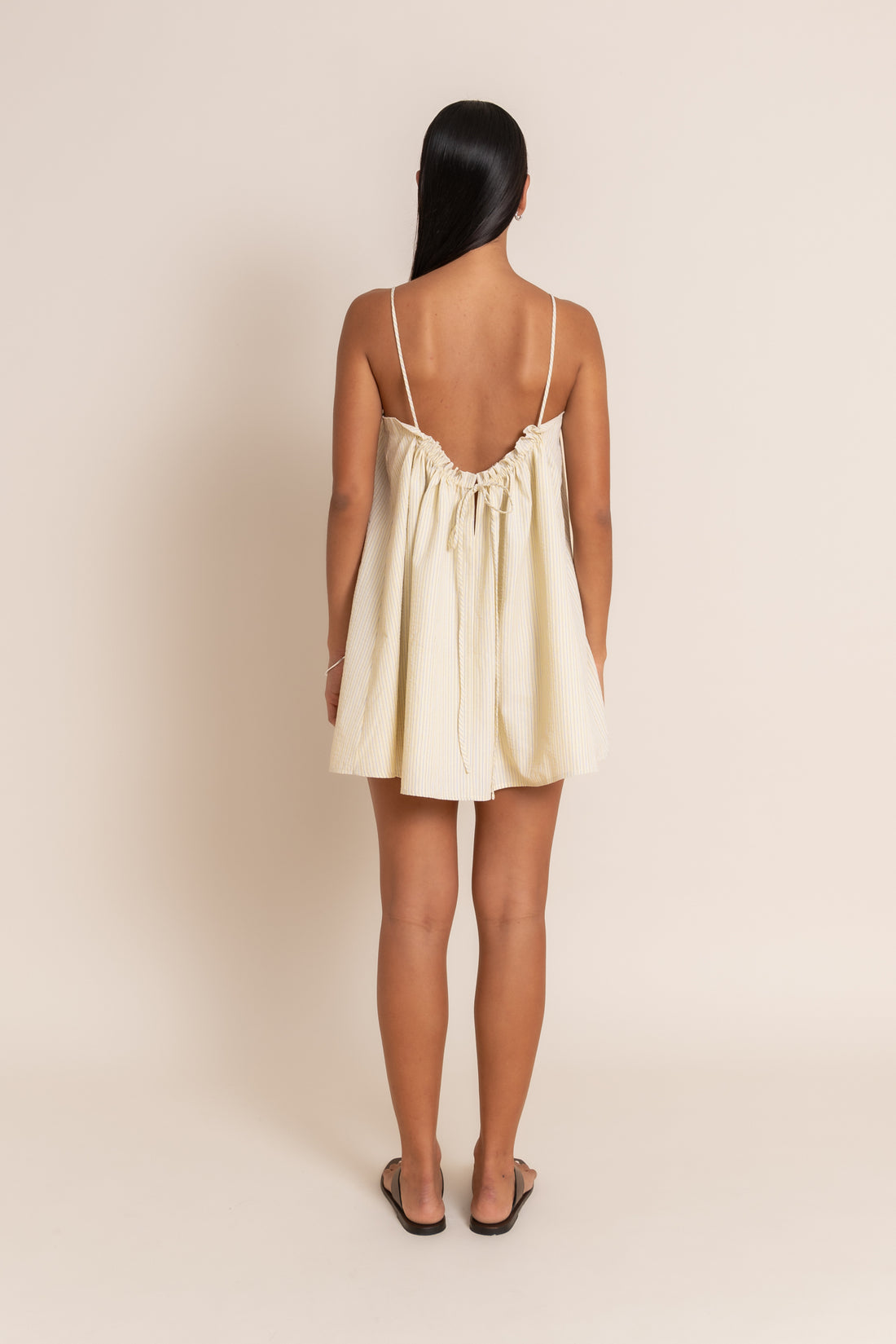 YOLI DRESS - CITRUS STRIPE