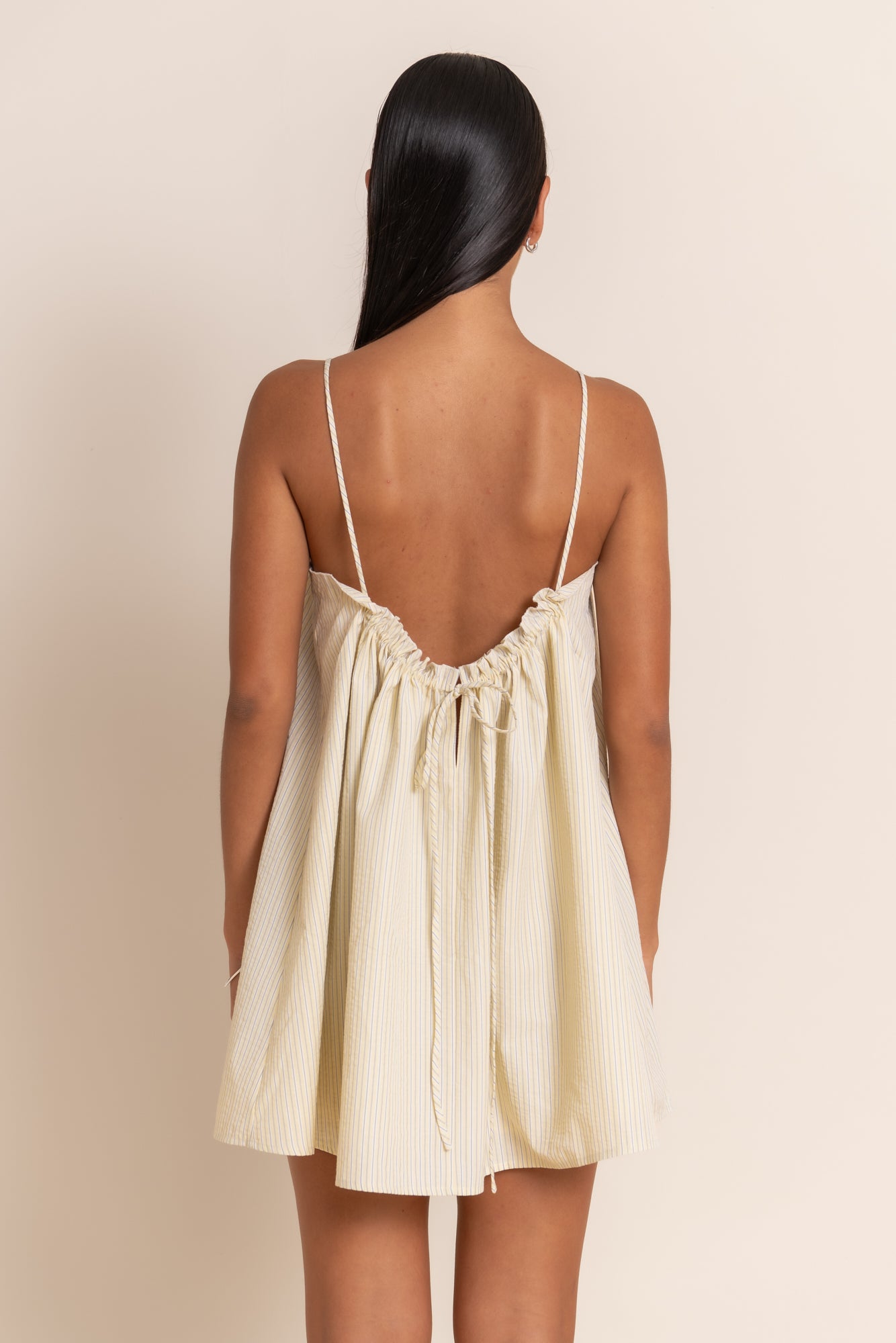 YOLI DRESS - CITRUS STRIPE