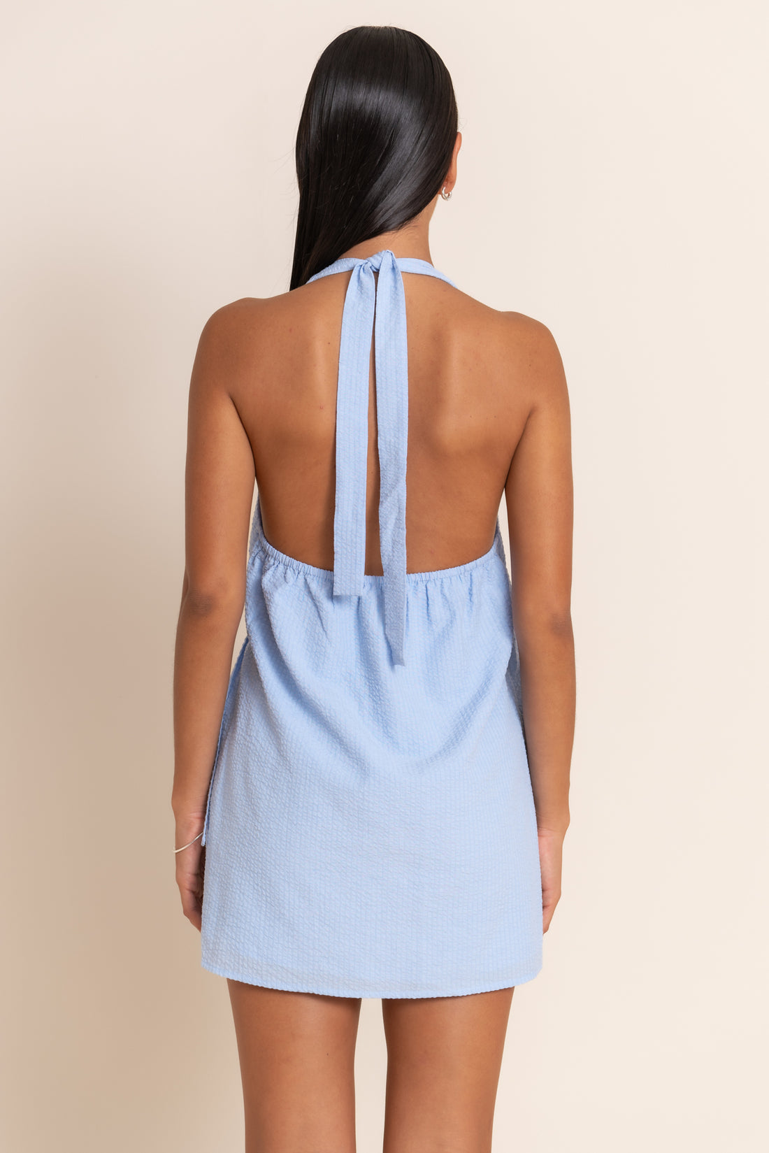 LOLA MINI DRESS - SKY