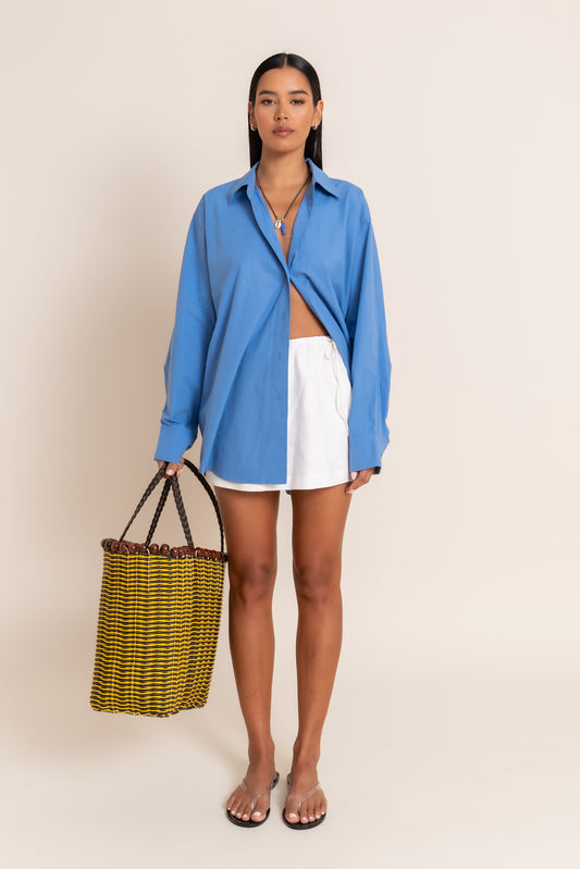 NORA SHIRT - AZURE