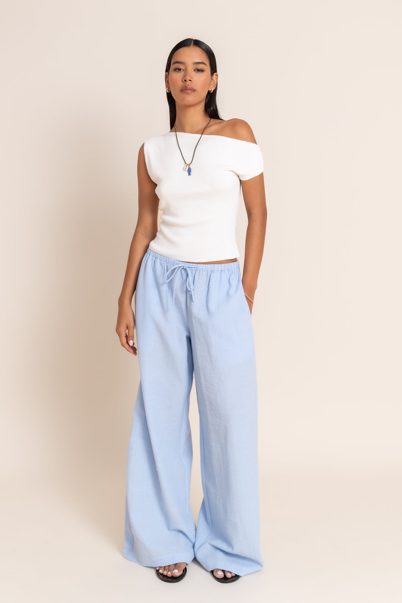LEYA TOP - WHITE