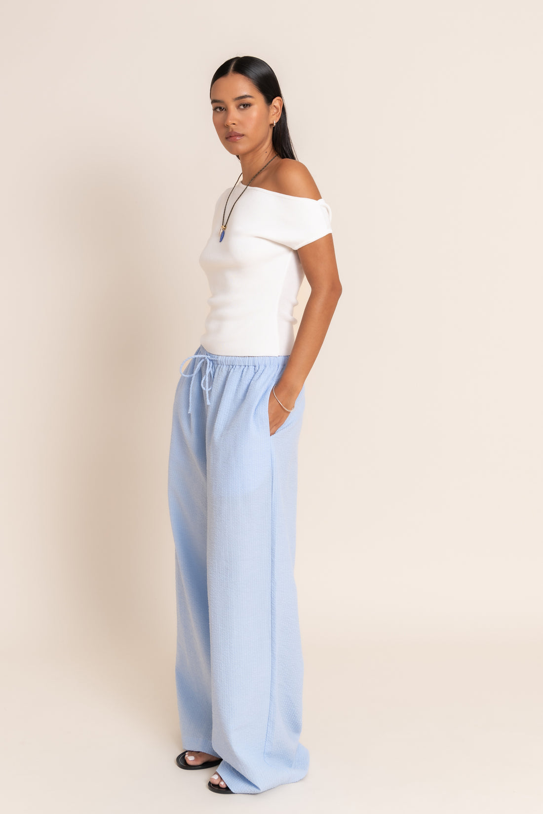 LEYA TOP - WHITE