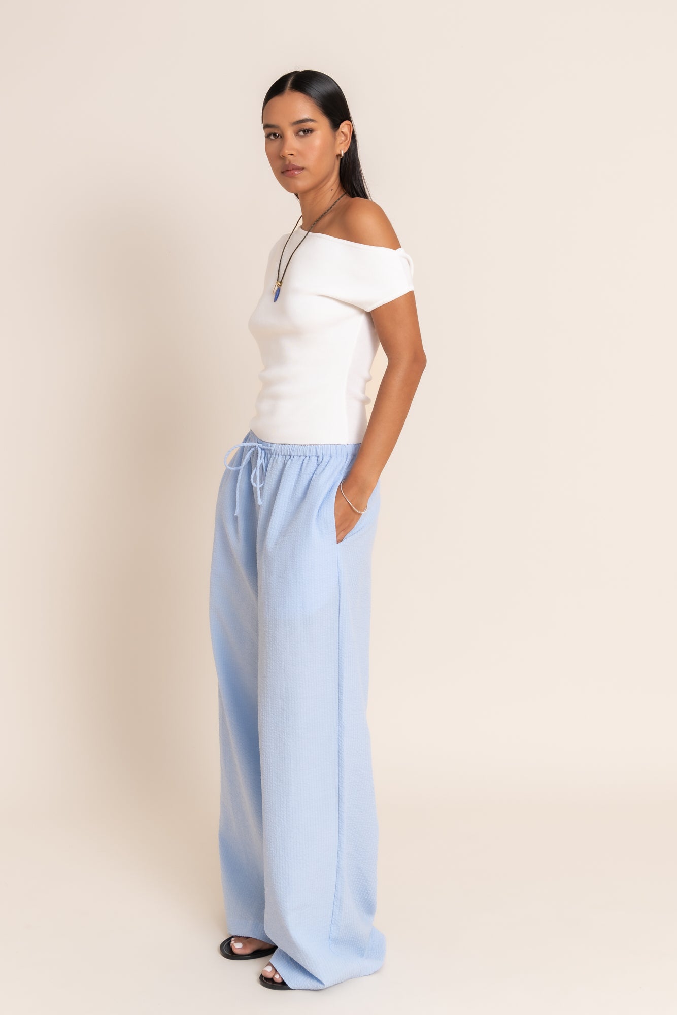 LEYA TOP - WHITE
