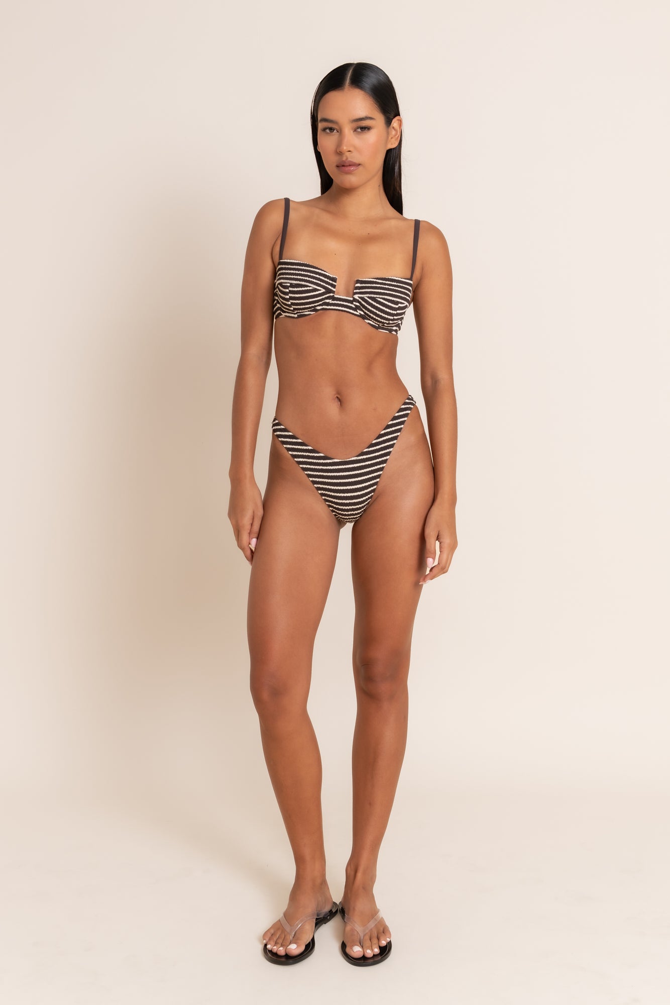 RAYA BRA CUP - COCAO STRIPE