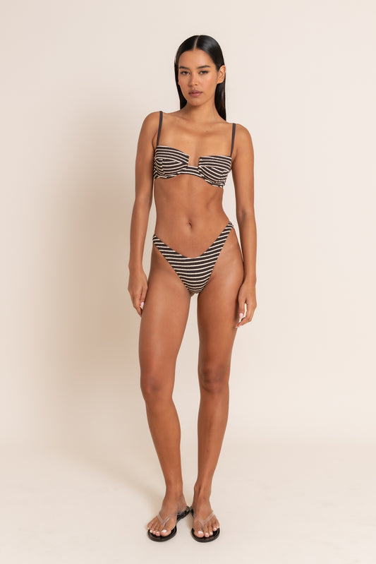 RAYA BRA CUP - COCAO STRIPE