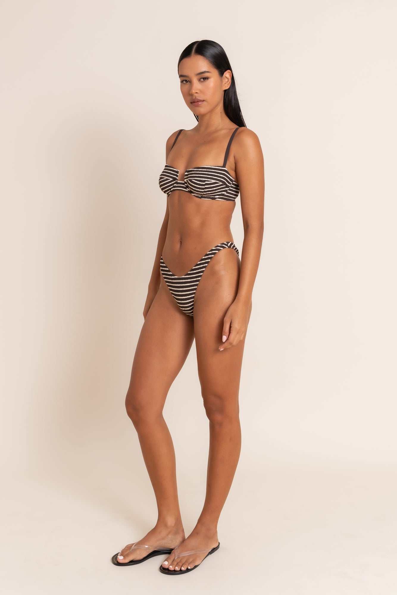 RAYA BRA CUP - COCAO STRIPE