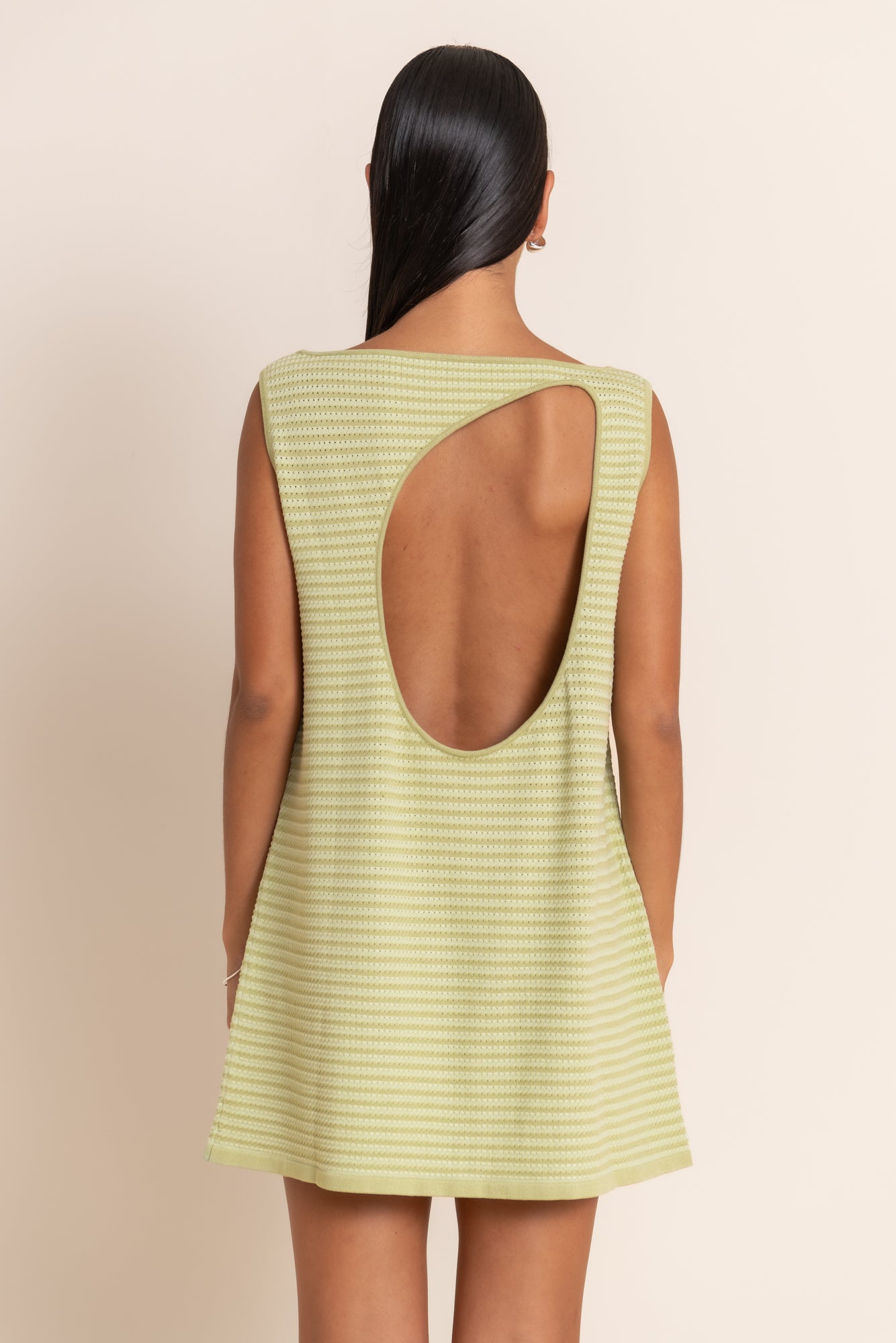 WREN DRESS - PISTACHIO