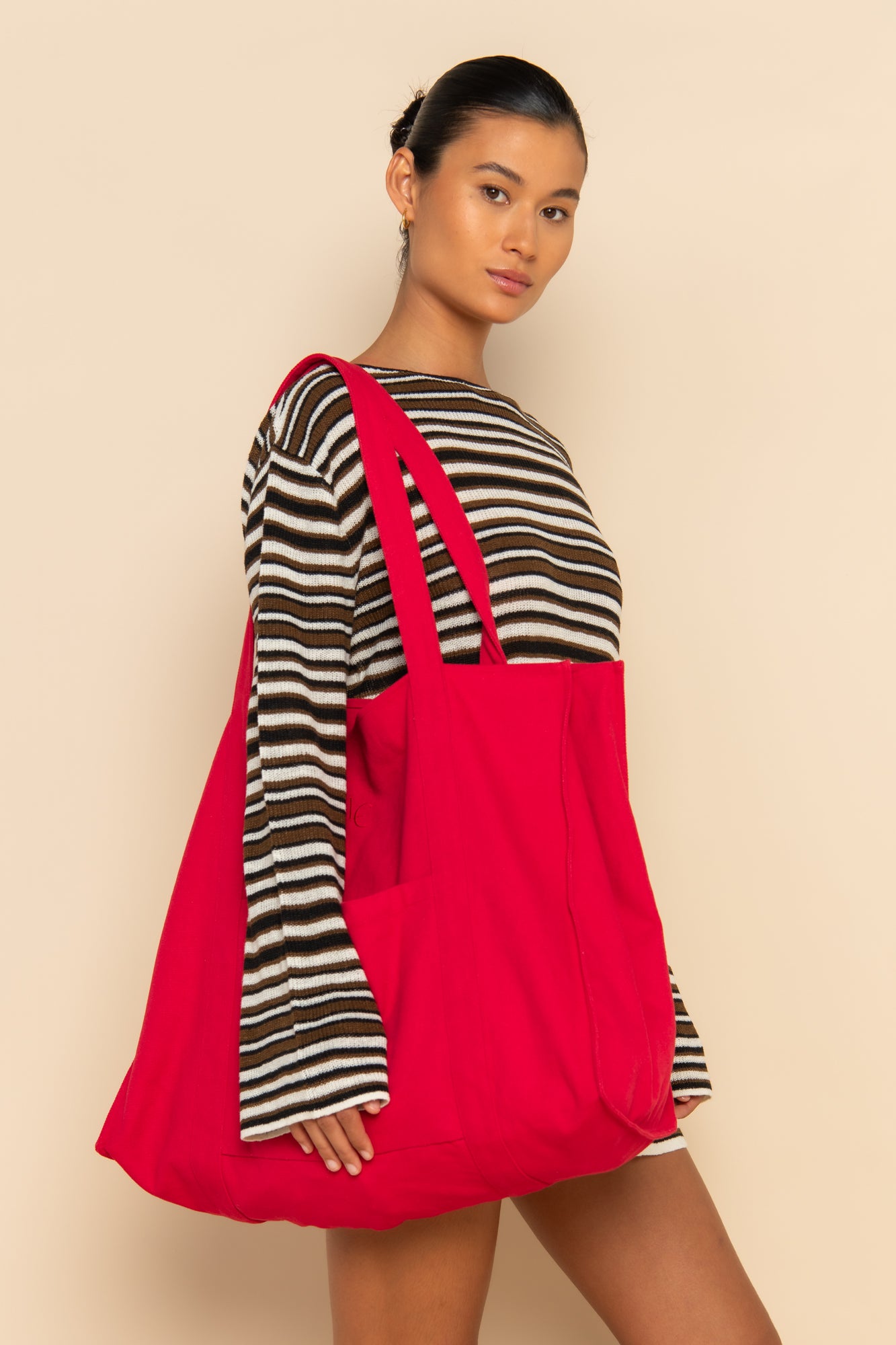 HARU BEACH BAG - RED