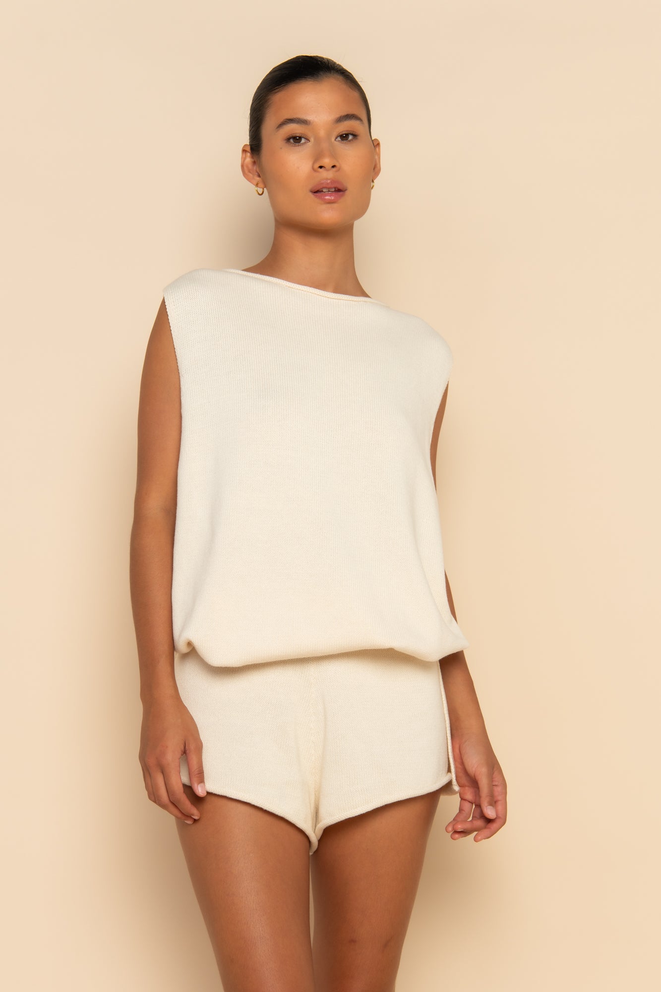 MANON SHORT - CREME