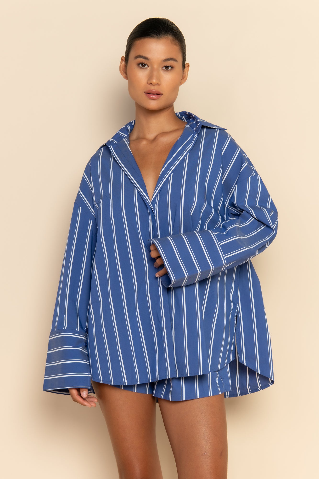 RYAN SHIRT - BLUE STRIPE