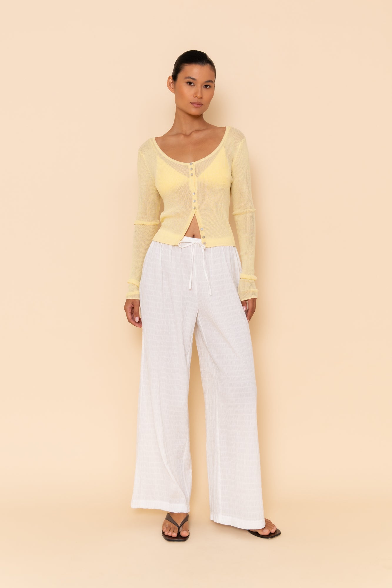 MAEVE CARDIGAN - BUTTER